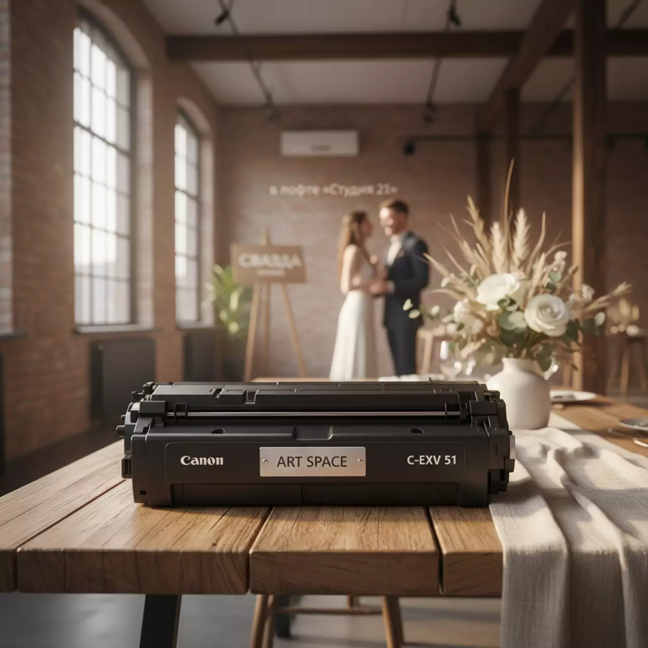Аренда Тонер картридж Canon C EXV 51 Black в лофте «Студия 21» — ART SPACE