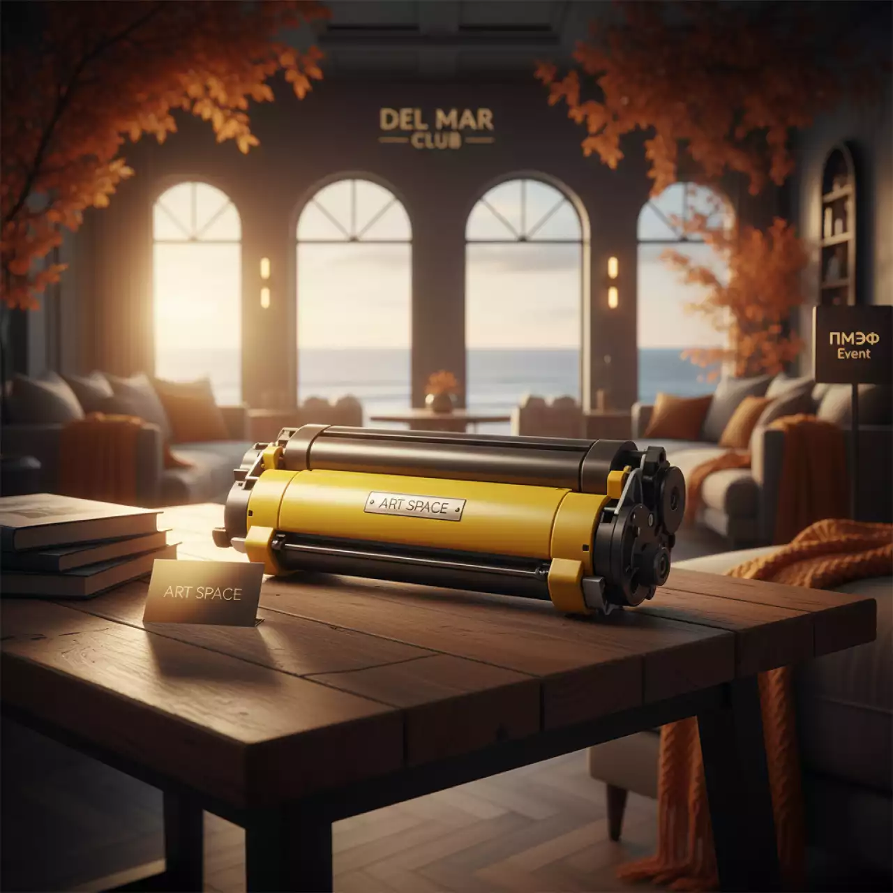 Аренда Тонер картридж Canon Toner T04 желтый в пляжном клубе Del Mar — ART SPACE