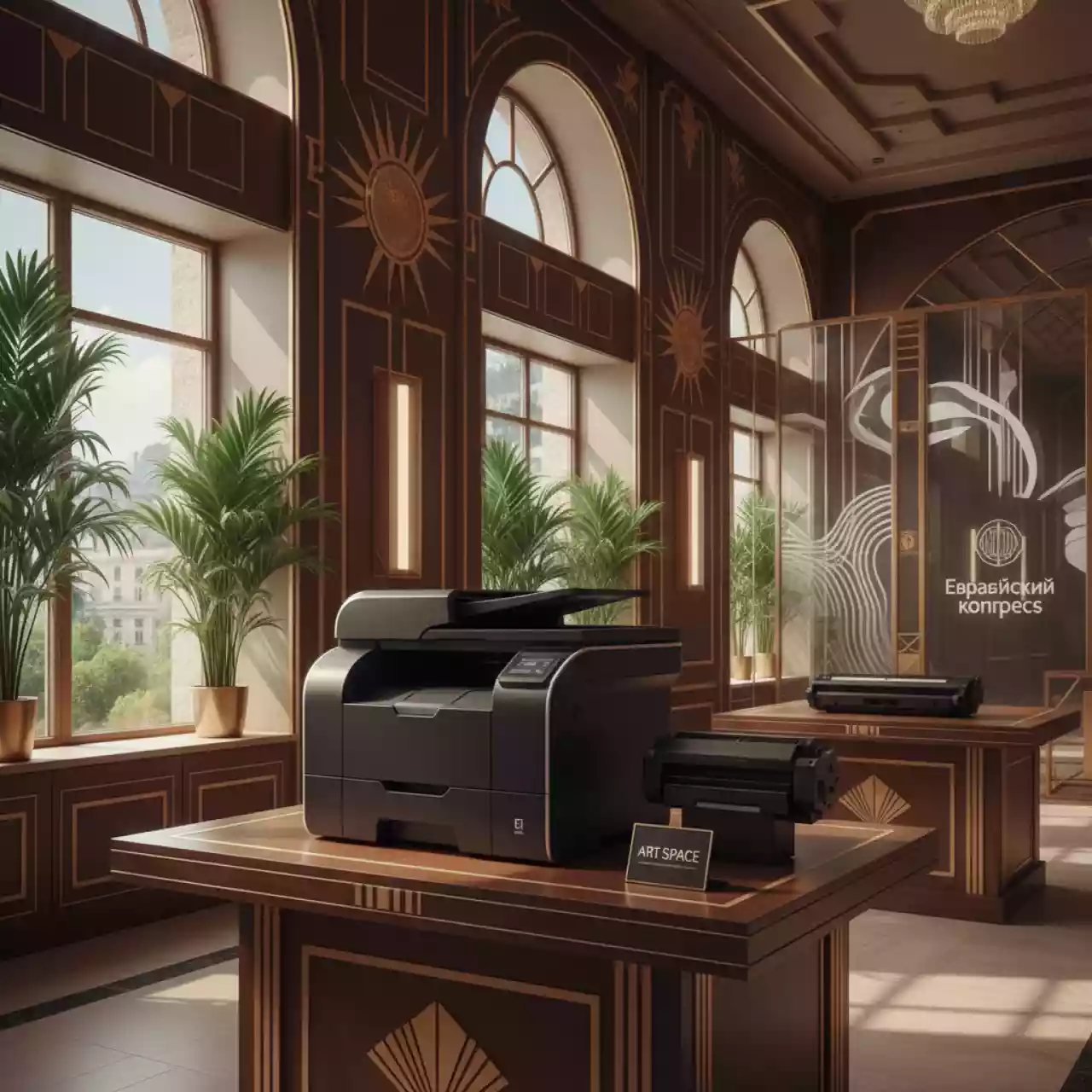 Аренда Тонер картридж черный для МФУ Катюша P130 в Mövenpick Hotel — ART SPACE