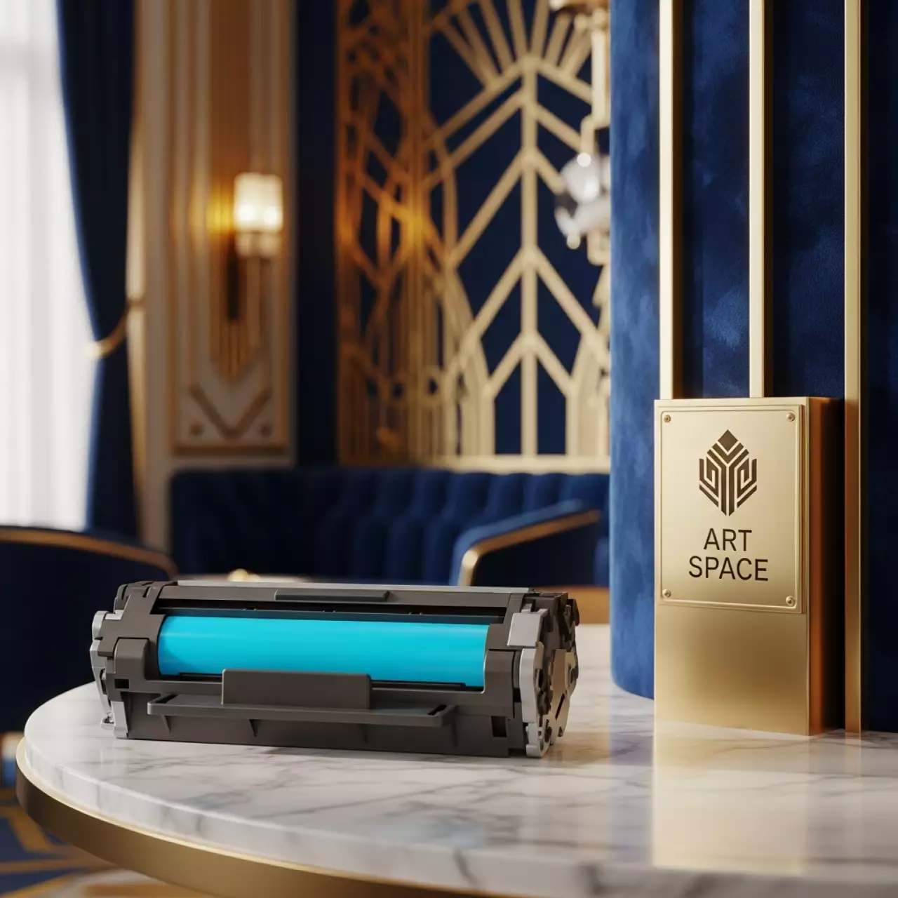 Аренда Тонер картридж голубой Konica Minolta TN 210C в отеле «Богатырь» — ART SPACE