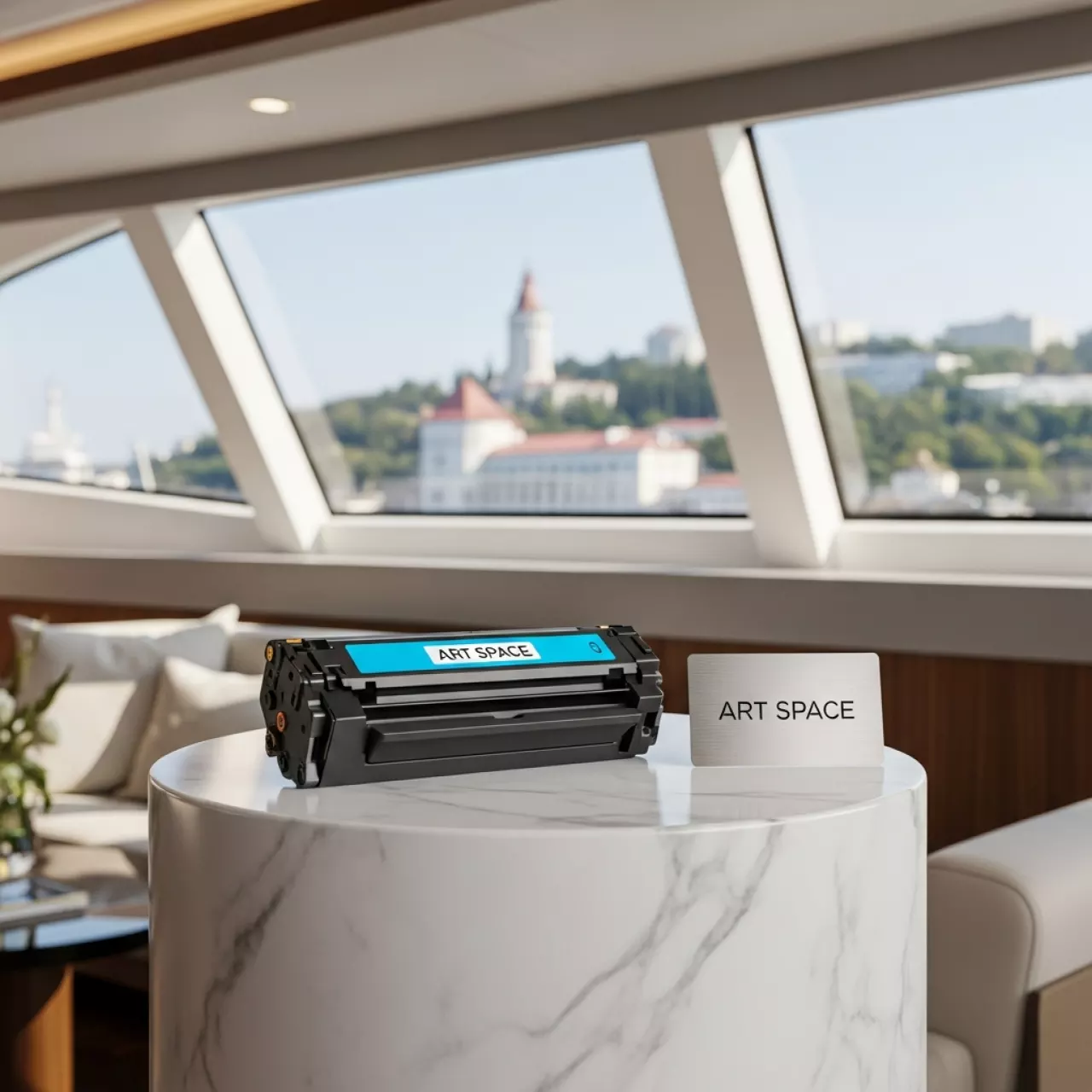 Аренда Тонер картридж HP CE311A на VIP теплоходе (Морпорт Сочи) — ART SPACE