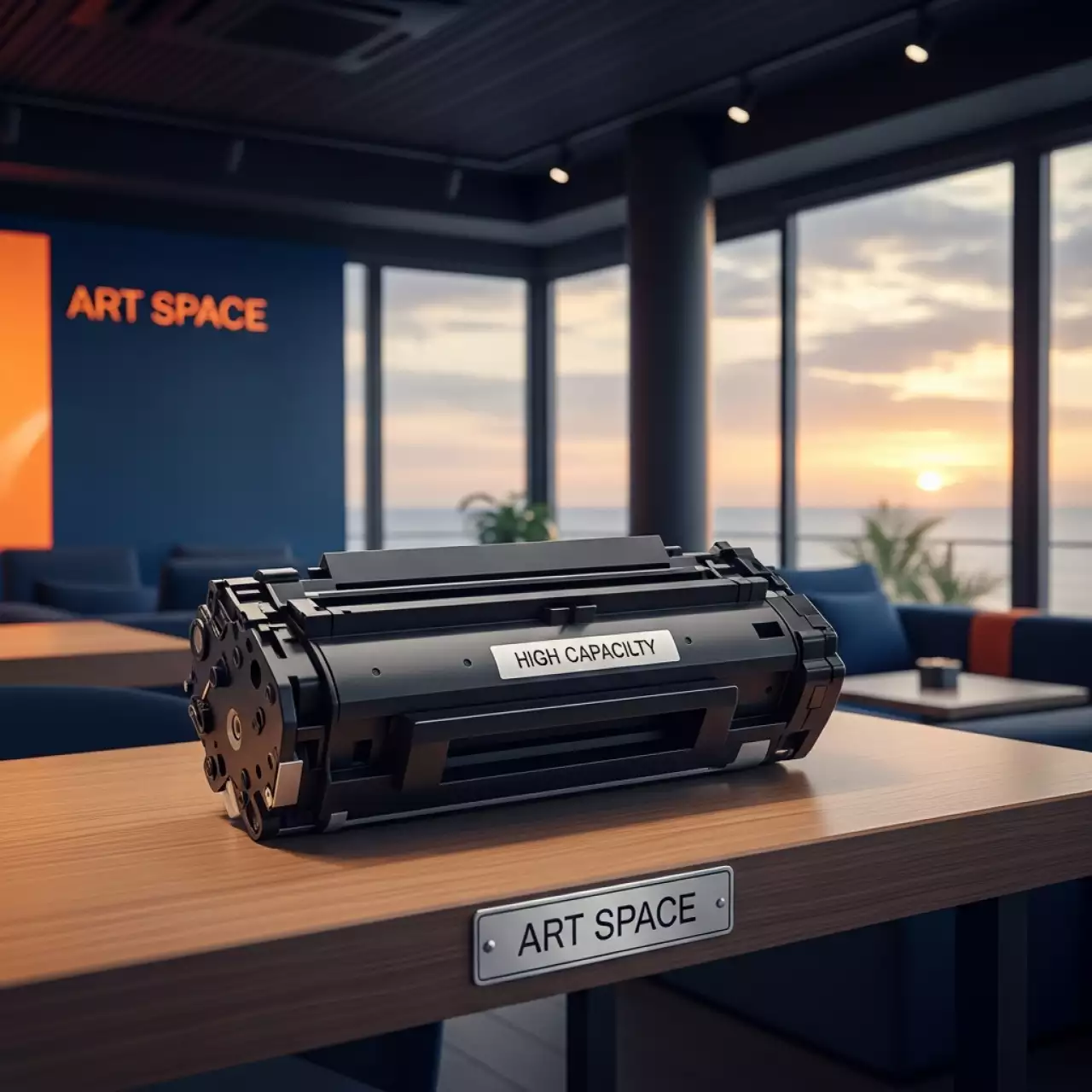 Аренда Тонер картридж HP CE400X в пляжном клубе Del Mar — ART SPACE