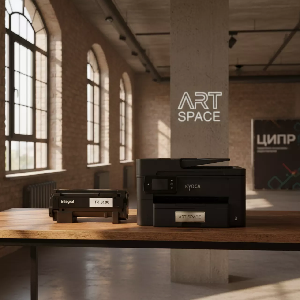 Аренда Тонер картридж Integral TK 3100 с чипом для Kyocera в лофте «Студия 21» — ART SPACE