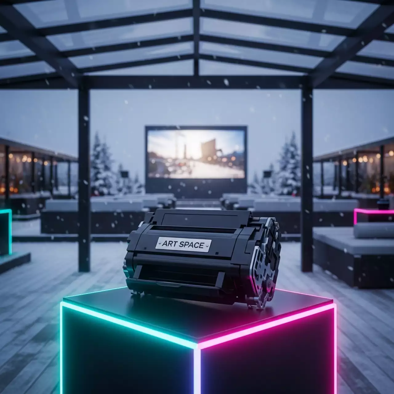 Аренда Тонер картридж Катюша TK133 для принтера Р133 и МФУ М133 в пляжном комплексе VinoGrad — ART SPACE