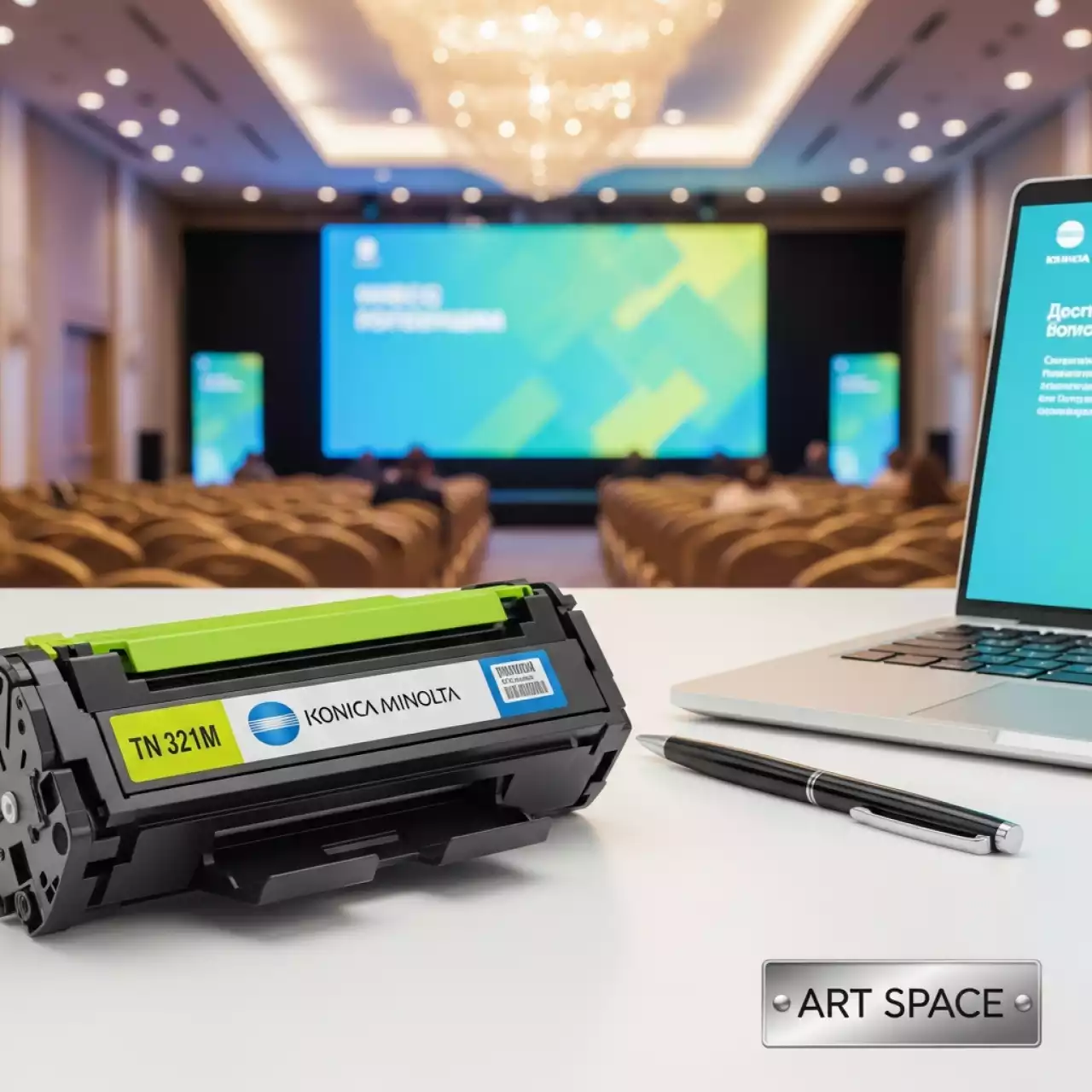 Аренда Тонер картридж Konica Minolta TN 321M в Radisson Blu Resort & Congress Centre — ART SPACE