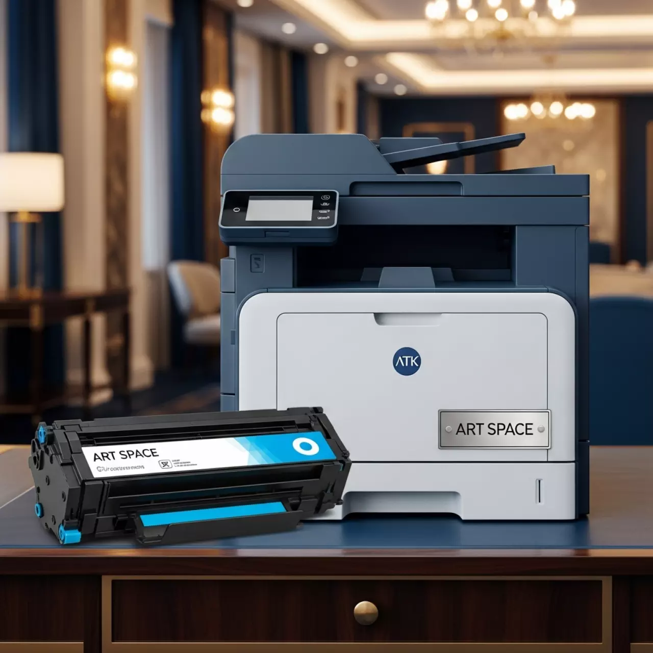 Аренда Тонер картридж Kyocera TK 5215C TASKalfa 406ci в Courtyard by Marriott Sochi — ART SPACE