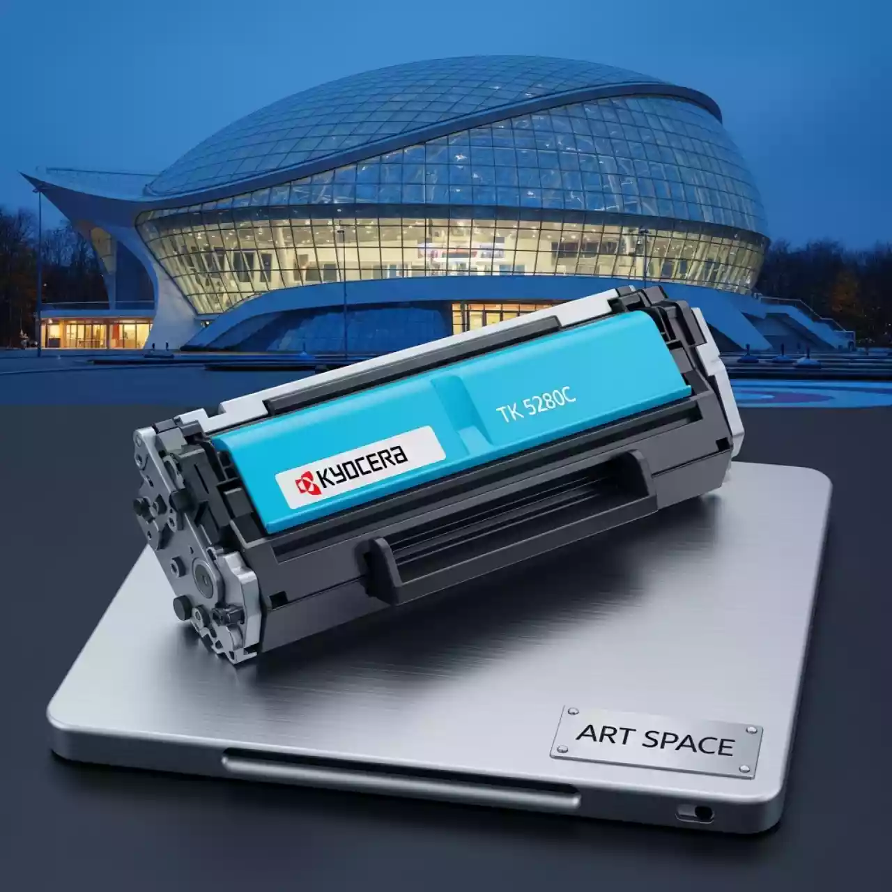 Аренда Тонер картридж Kyocera TK 5280C для P6235cdn M6235cidn M6635cidn в Керлинговом центре «Ледяной куб» — ART SPACE