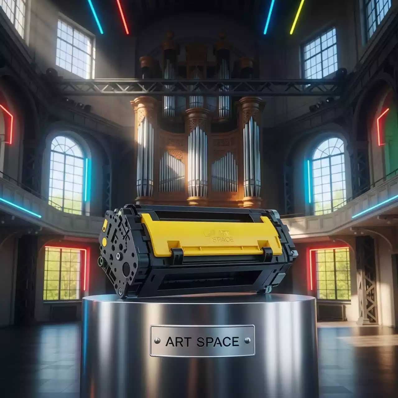 Аренда Тонер картридж Kyocera TK 550Y в Зале органной и камерной музыки — ART SPACE