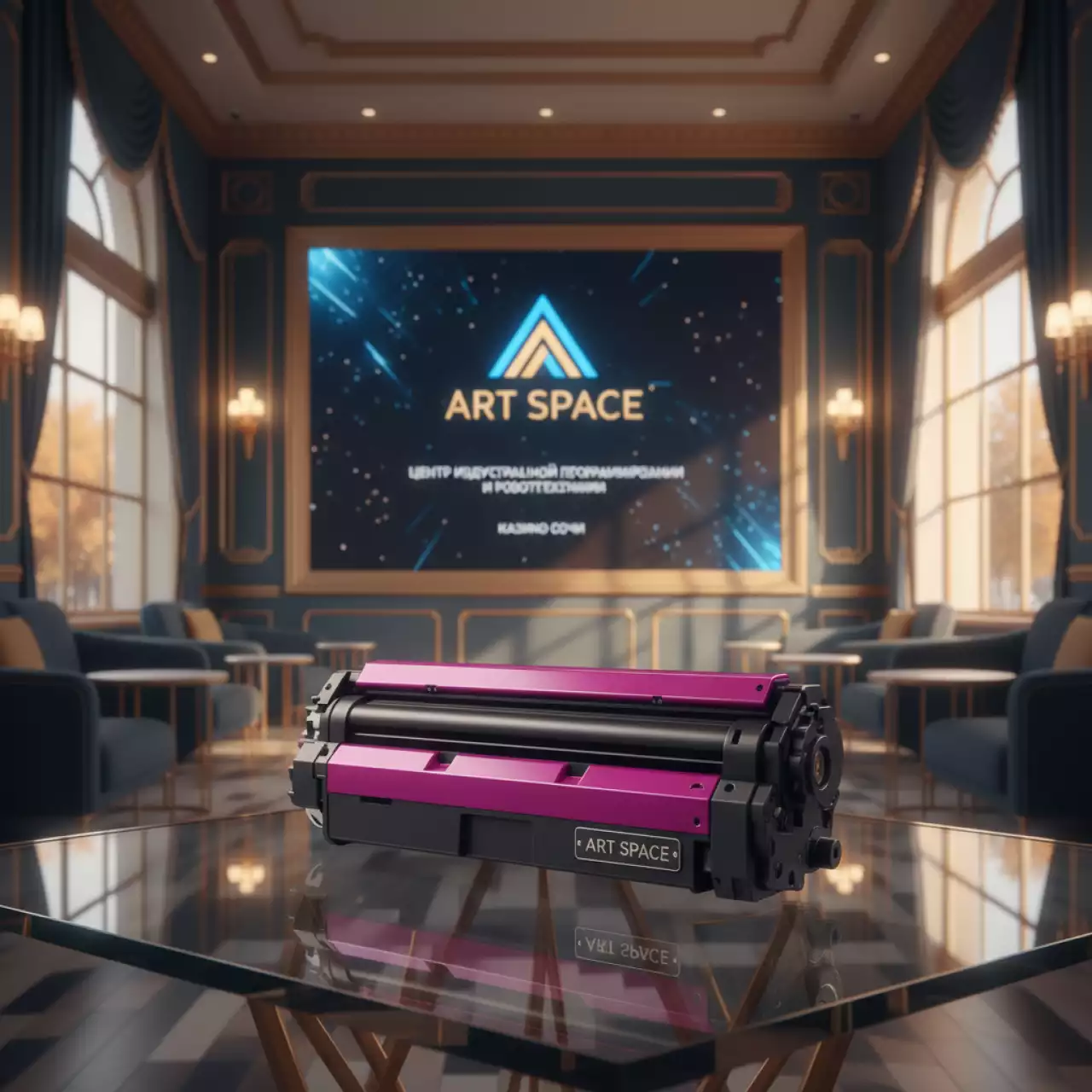 Аренда Тонер картридж Kyocera TK 820M в казино «Сочи» — ART SPACE