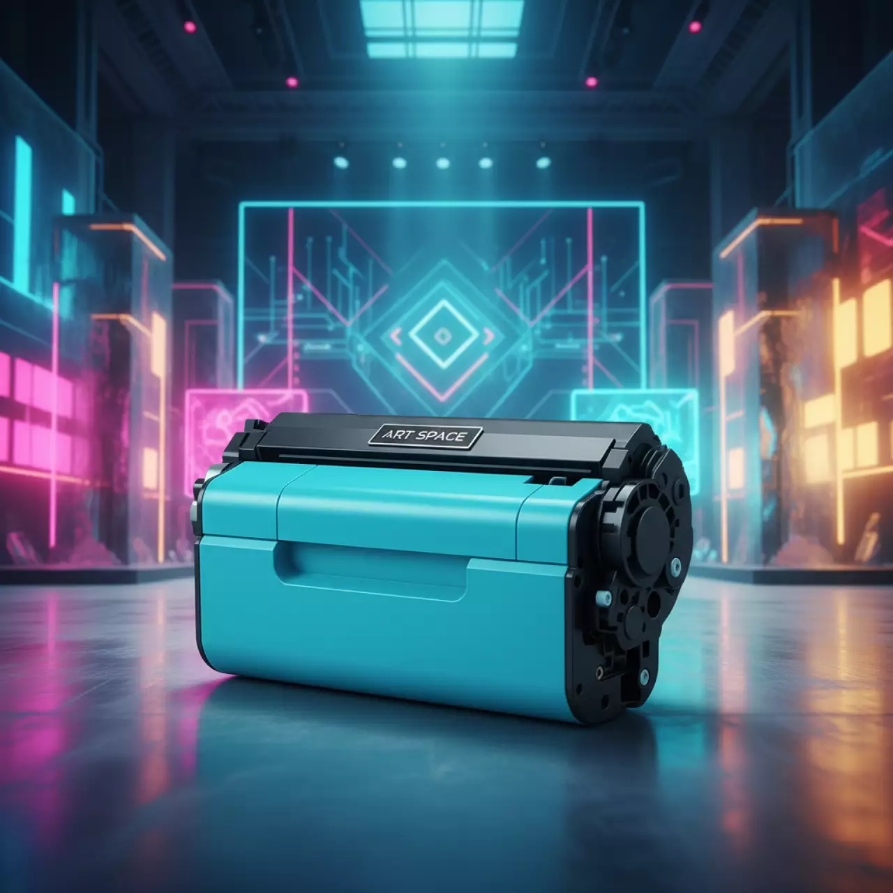 Аренда Тонер картридж Kyocera TK 8345C в ледовом дворце «Большой» — ART SPACE