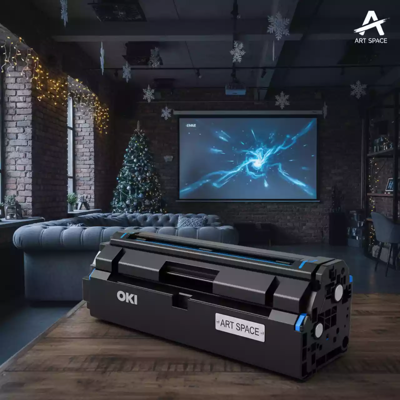 Аренда Тонер картридж OKI C650 черный 7000 страниц в ресторане «D.O.M» — ART SPACE