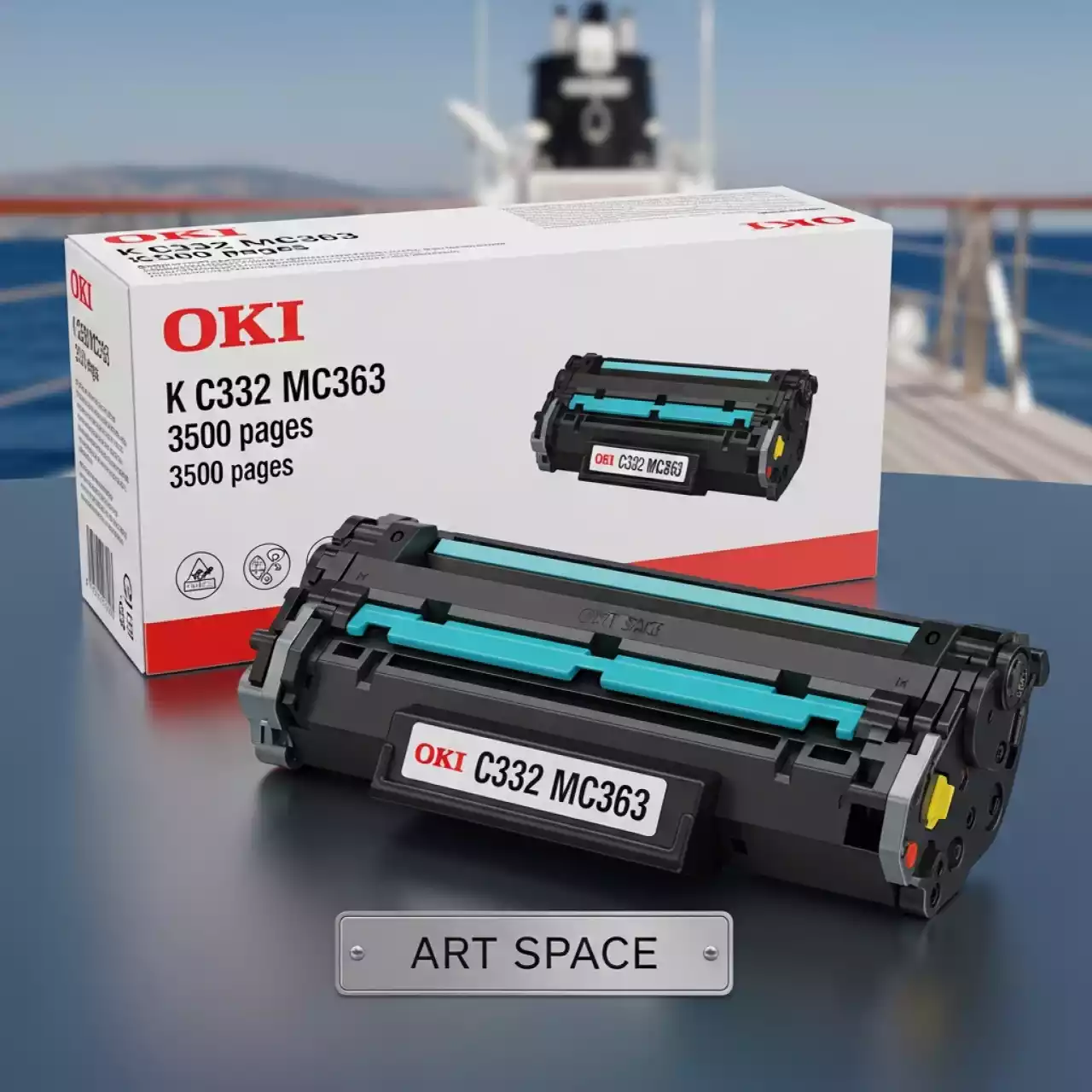 Аренда Тонер картридж OKI K C332 MC363 3500 страниц на VIP теплоходе (Морпорт Сочи) — ART SPACE