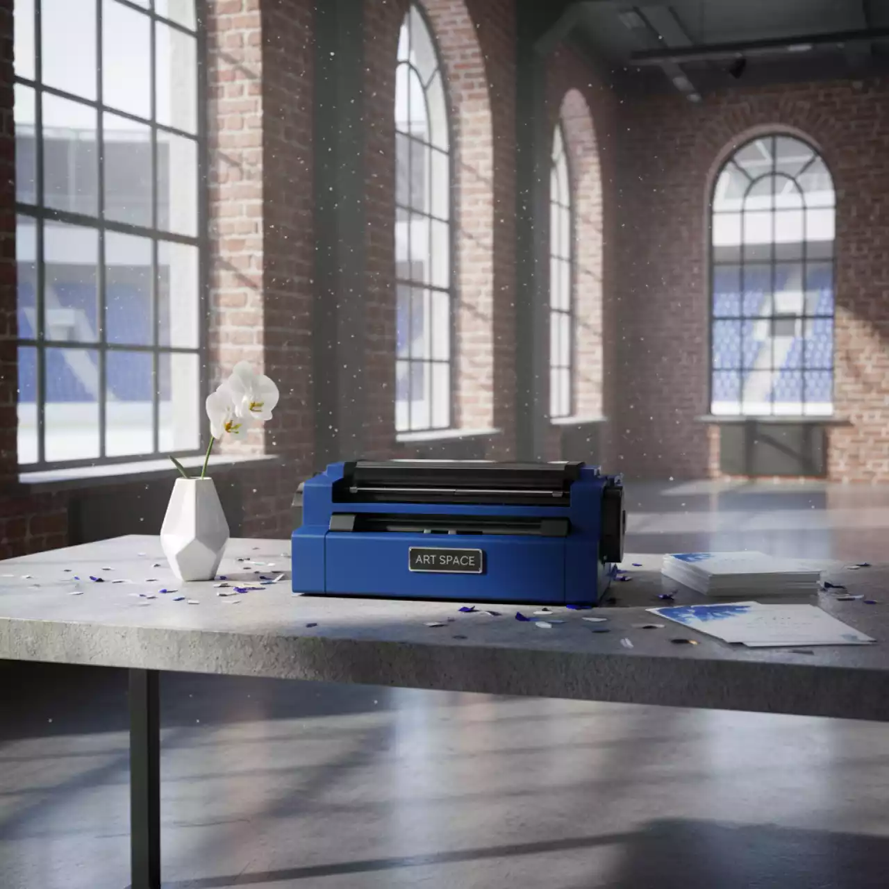 Аренда Тонер картридж Ricoh MC2000 тип M C2000H голубой повышенной емкости в ледовом дворце «Большой» — ART SPACE