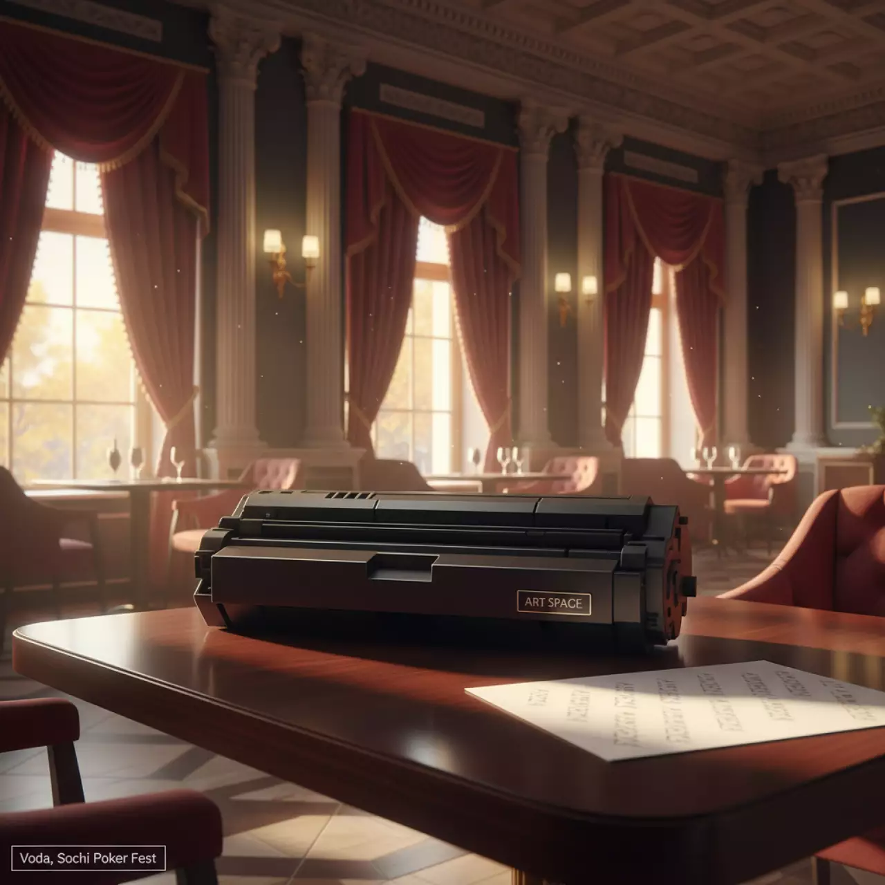 Аренда Тонер картридж Ricoh SP 5200HE в ресторане «Voda» — ART SPACE