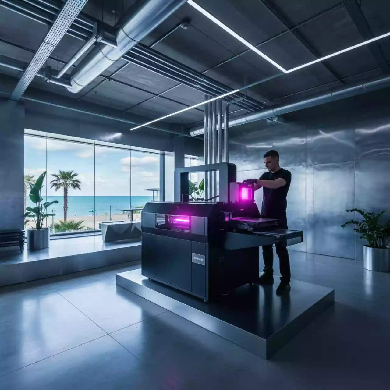 Аренда Тонер картридж Sharp MX61GTMB в пляжном клубе Del Mar — ART SPACE