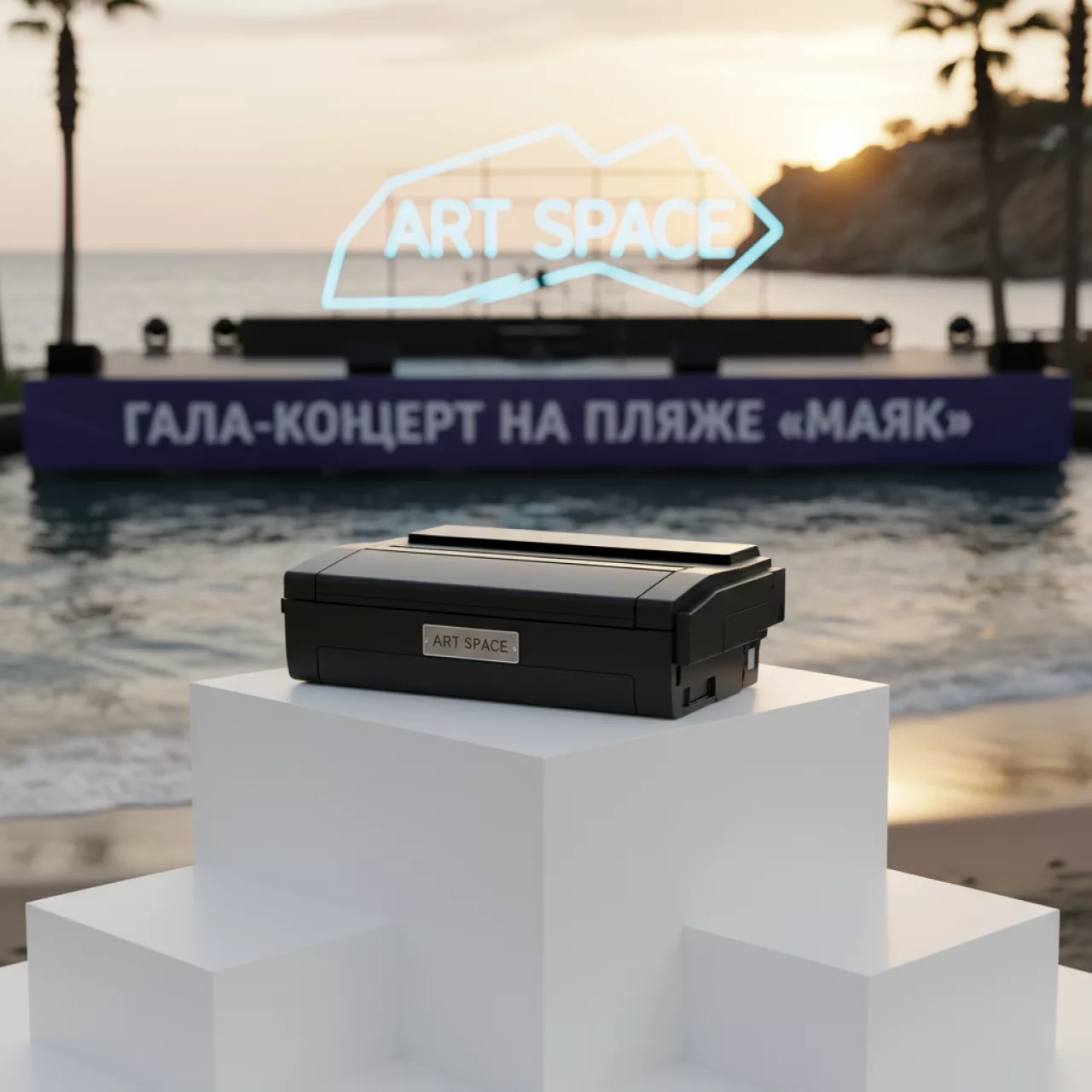 Аренда Тонер картридж Xerox 106R03508 черный на пляже «Маяк» — ART SPACE