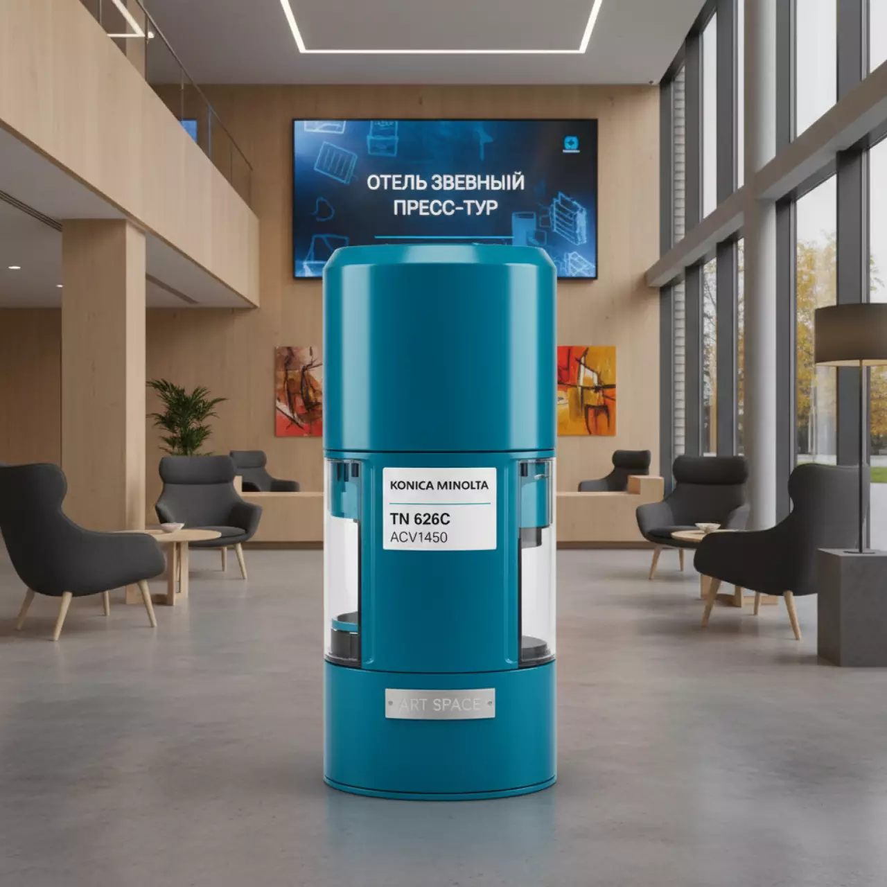 Аренда Тонер Konica Minolta TN 626C ACV1450 в отеле «Звездный» — ART SPACE