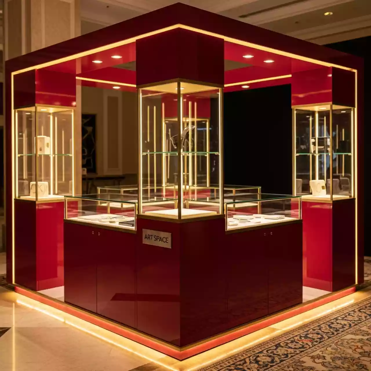 Аренда Торговый островок Baccarat в Grand Karat Sochi — ART SPACE