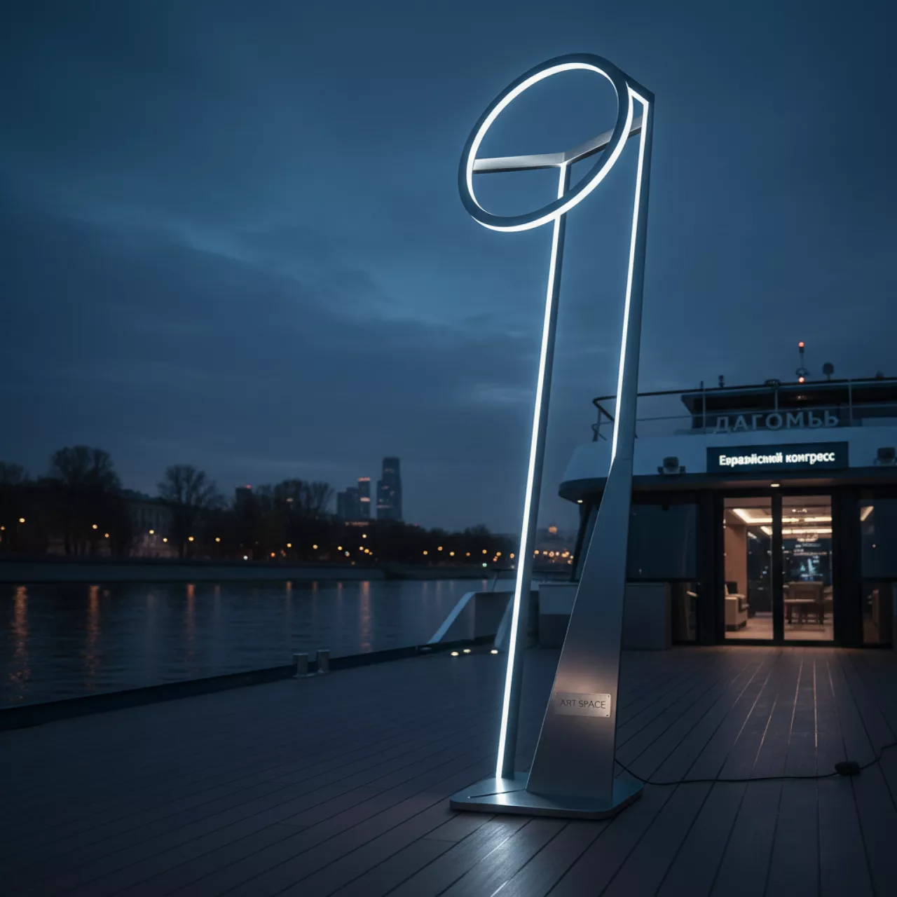 Аренда Торшер 38 на теплоходе «Дагомыс» — ART SPACE