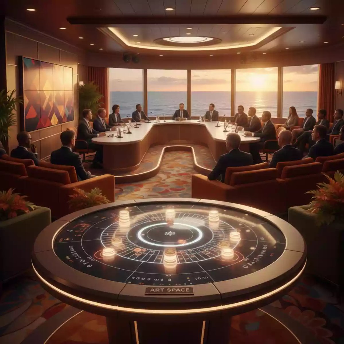 Аренда Тотализатор Вибро патроны на теплоходе «Дагомыс» — ART SPACE