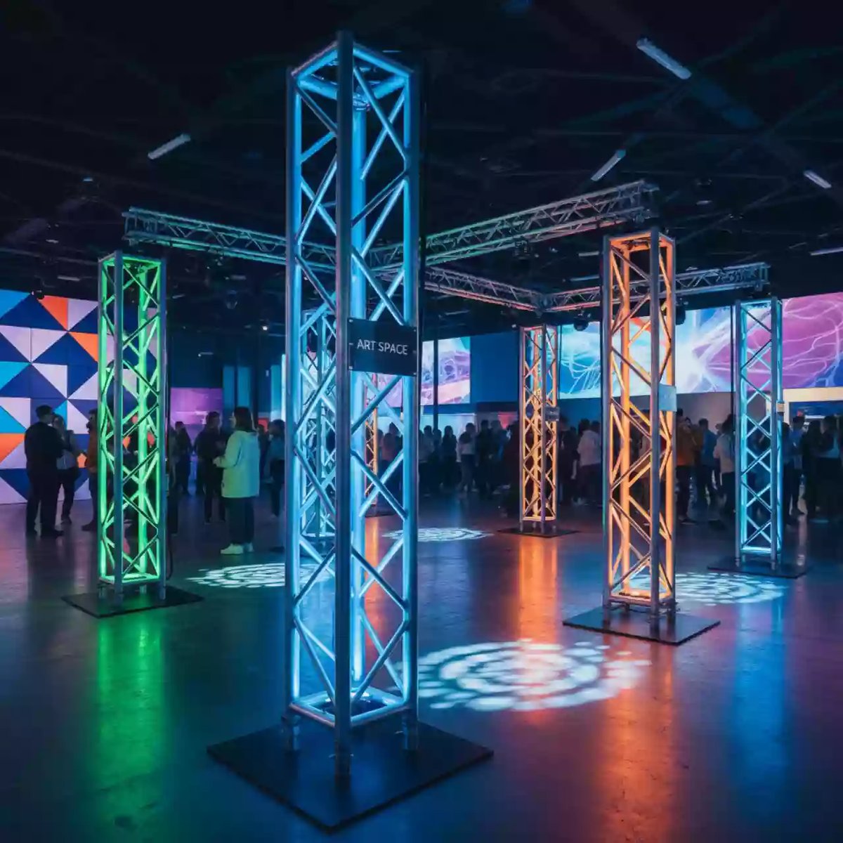 Аренда Тотемы ферм для вертикальной установки в казино «Сочи» — ART SPACE