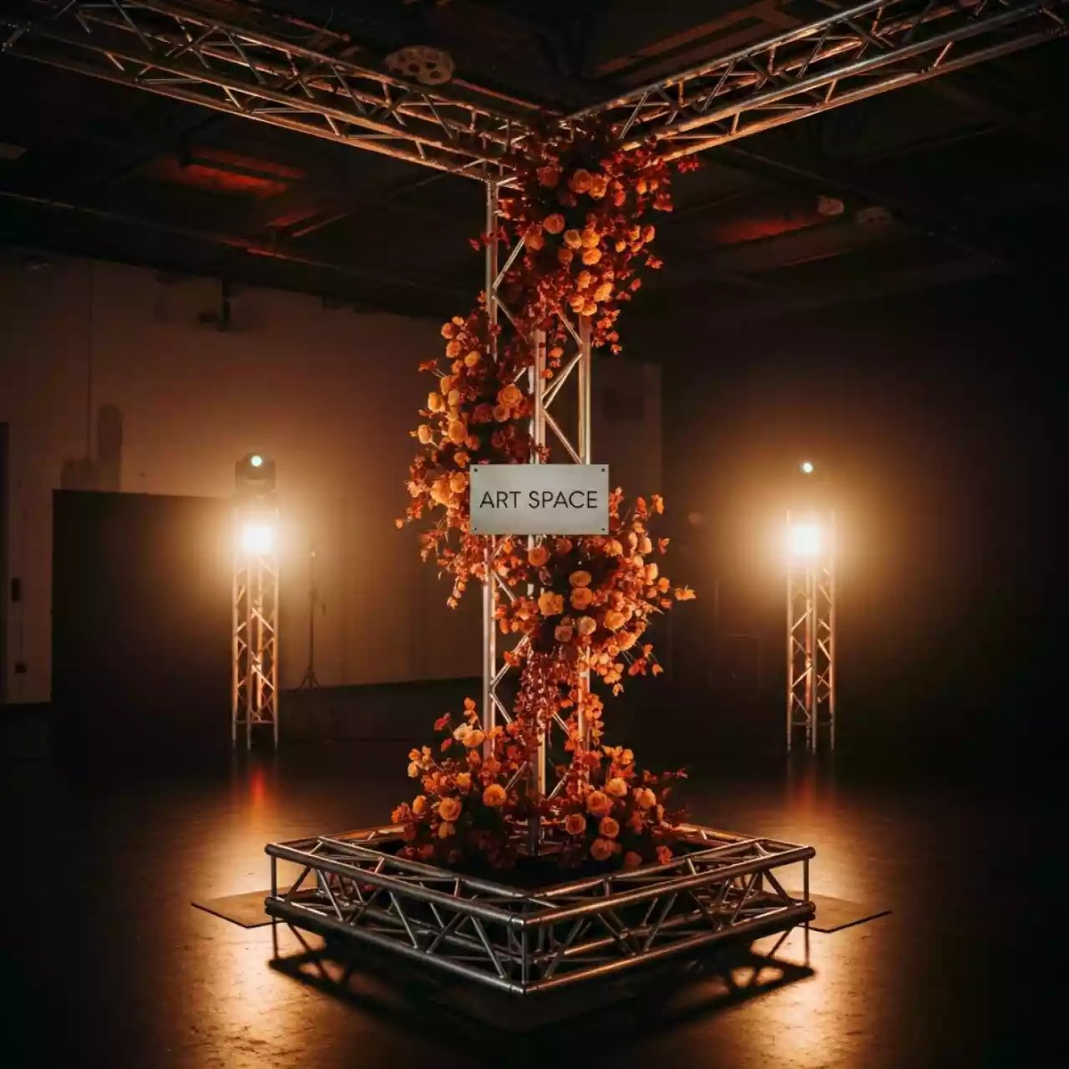 Аренда Тотемы из ферм 2х2х5 м в Red Arena — ART SPACE