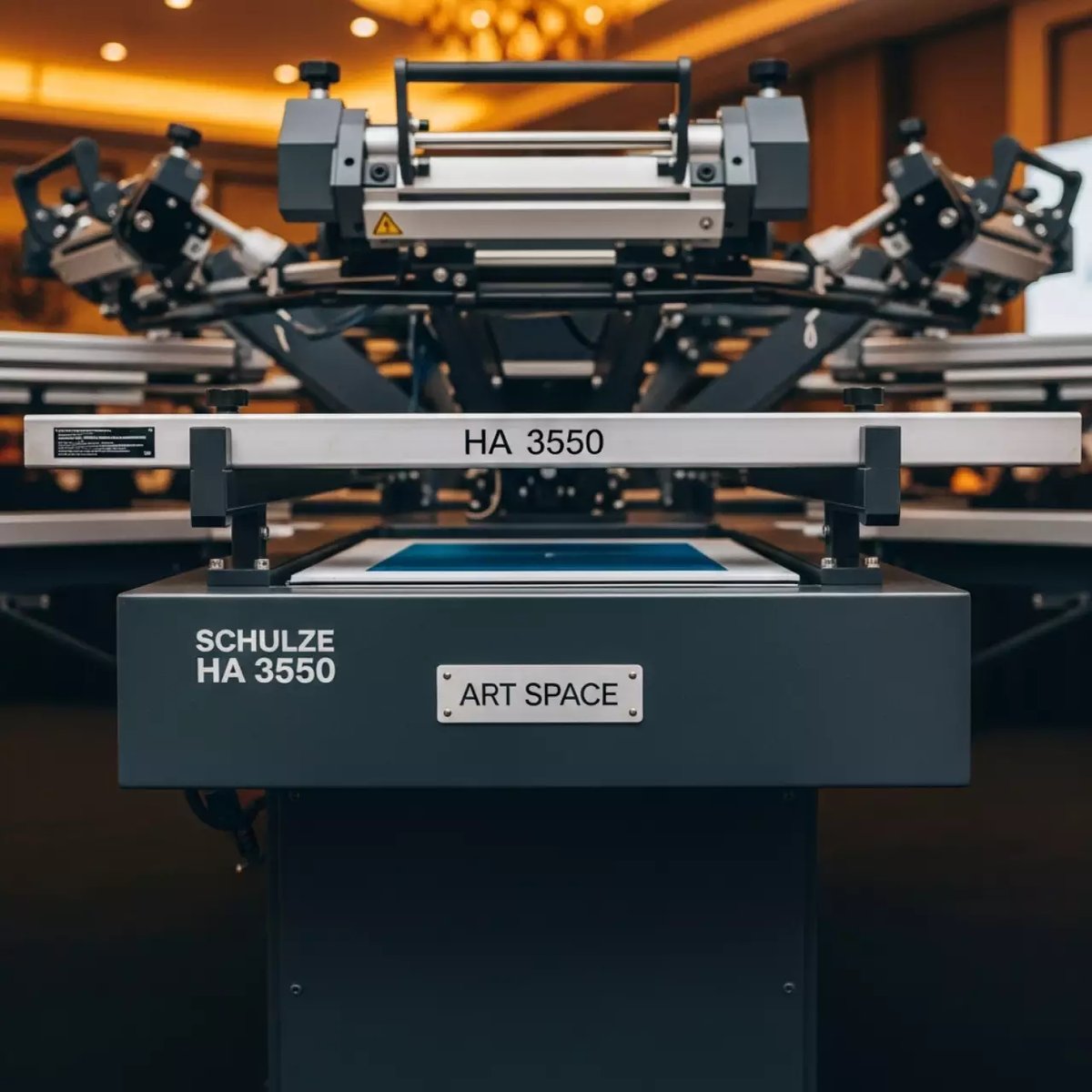 Аренда Трафаретный станок Schulze HA 3550 в Rodina Grand Hotel & SPA — ART SPACE