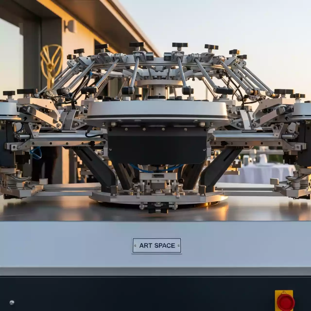 Аренда Трафаретный станок Sroque Roqprint You XL Plus P14C12 в ресторане «Баран-Рапан» — ART SPACE