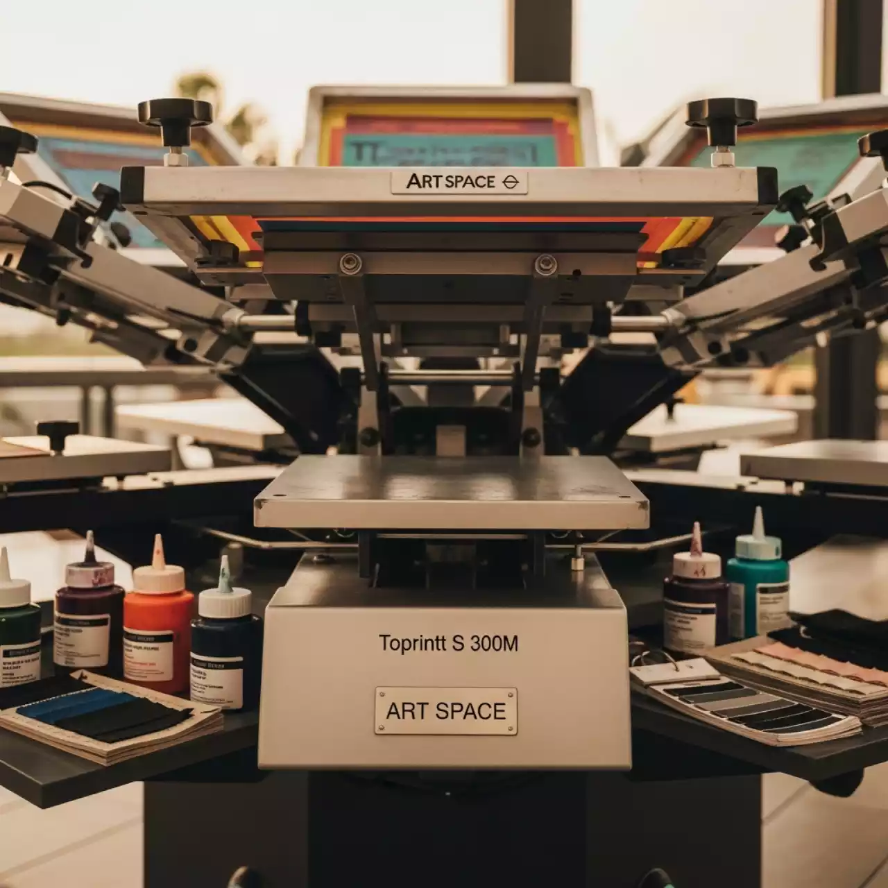 Аренда Трафаретный станок Toprintt S 300M в санатории «Русь» — ART SPACE