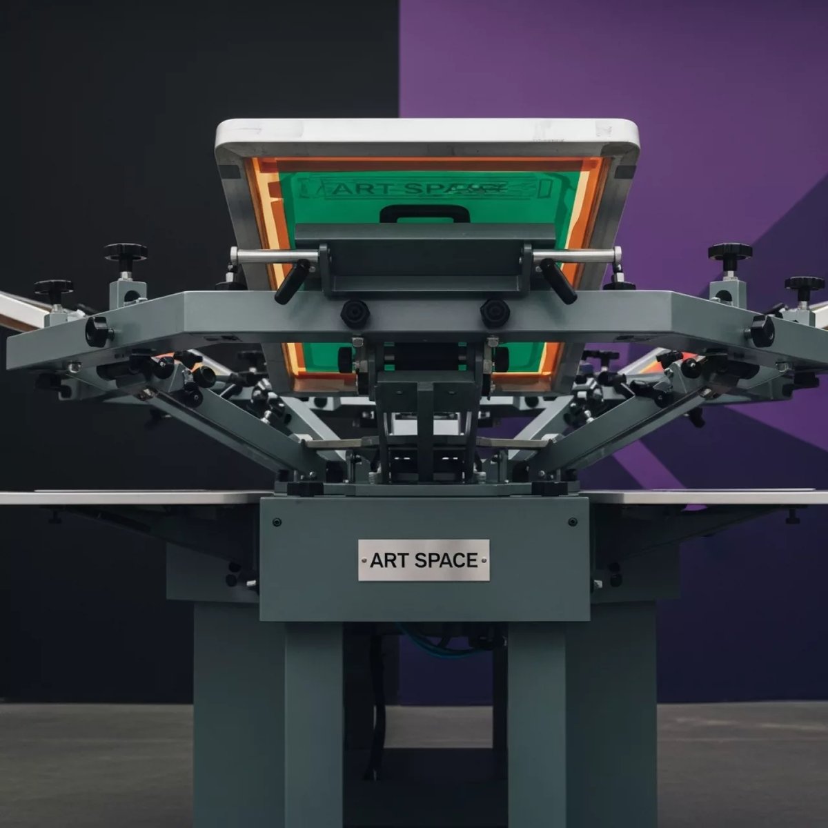 Аренда Трафаретный станок VASTEX V 2HD 66 на территории Морпорта Сочи — ART SPACE