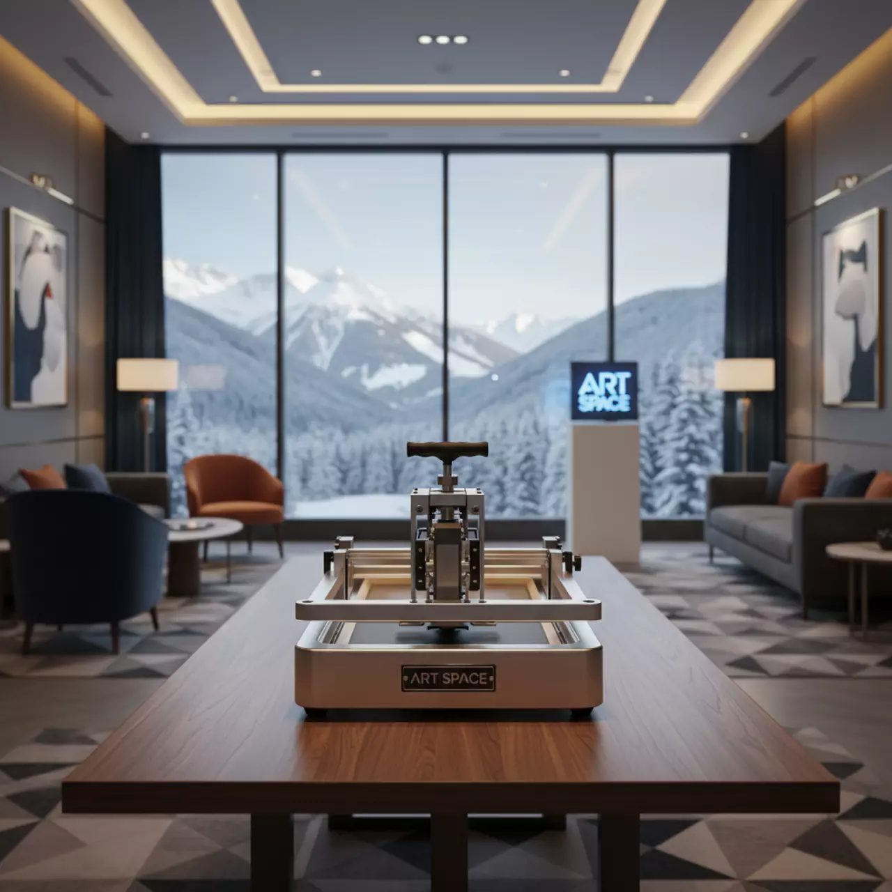 Аренда Трафаретный станок Vektor SPB 1515 в Mantera Supreme — ART SPACE