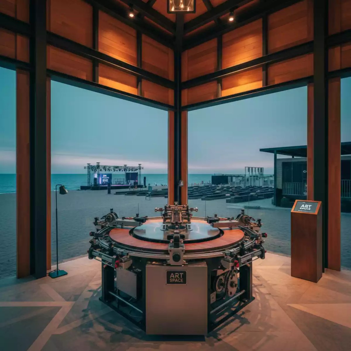 Аренда Трафаретный станок Winon WSC 360B на пляже «Ривьера» — ART SPACE