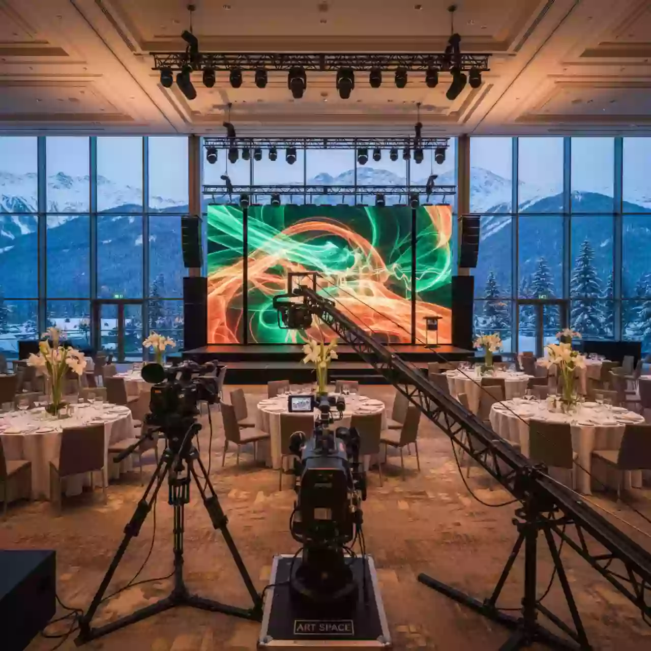 Аренда Трансляция для X5 в Golden Tulip Rosa Khutor — ART SPACE