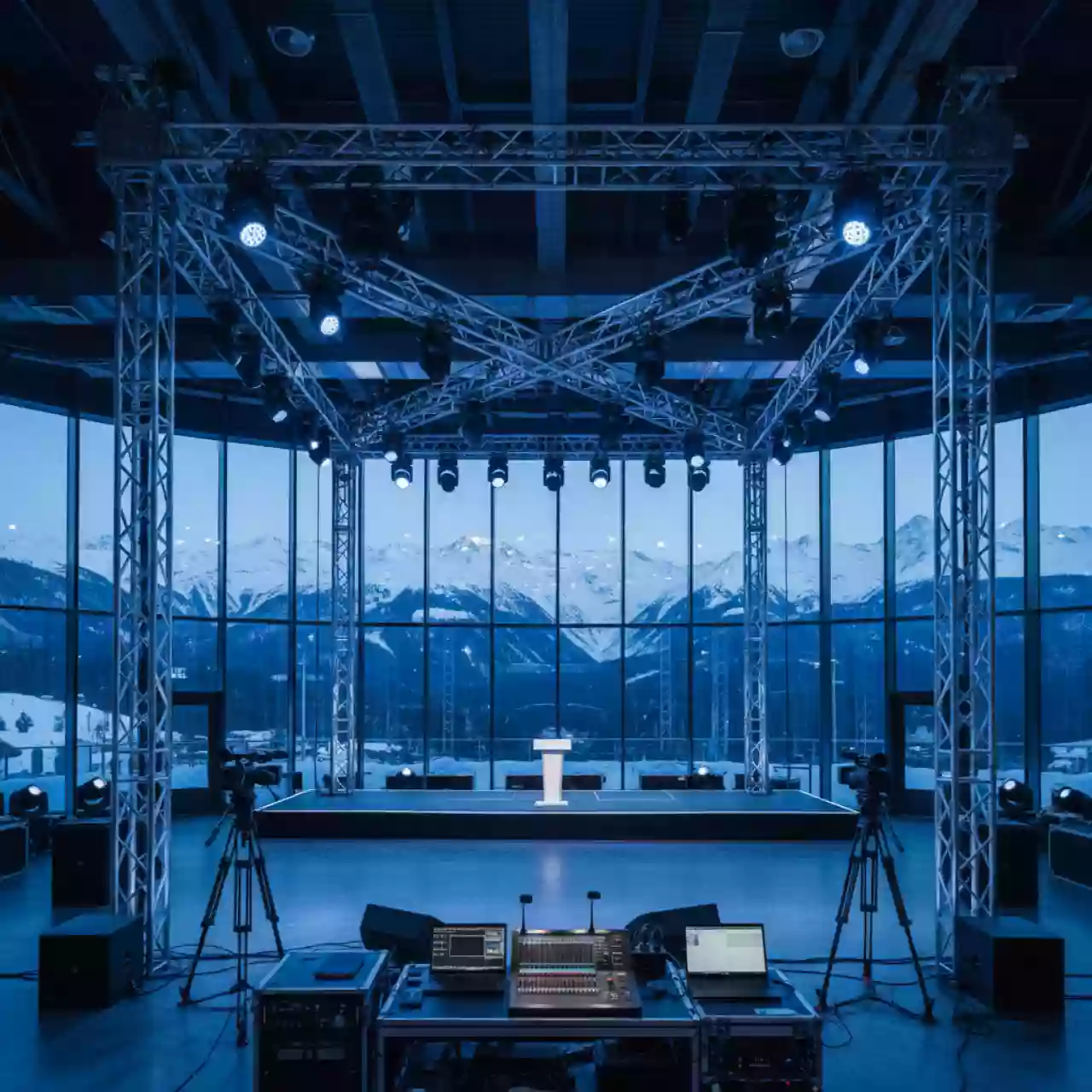 Аренда Трансляция онлайн для Ростелеком на курорте «Газпром» (Альпика) — ART SPACE