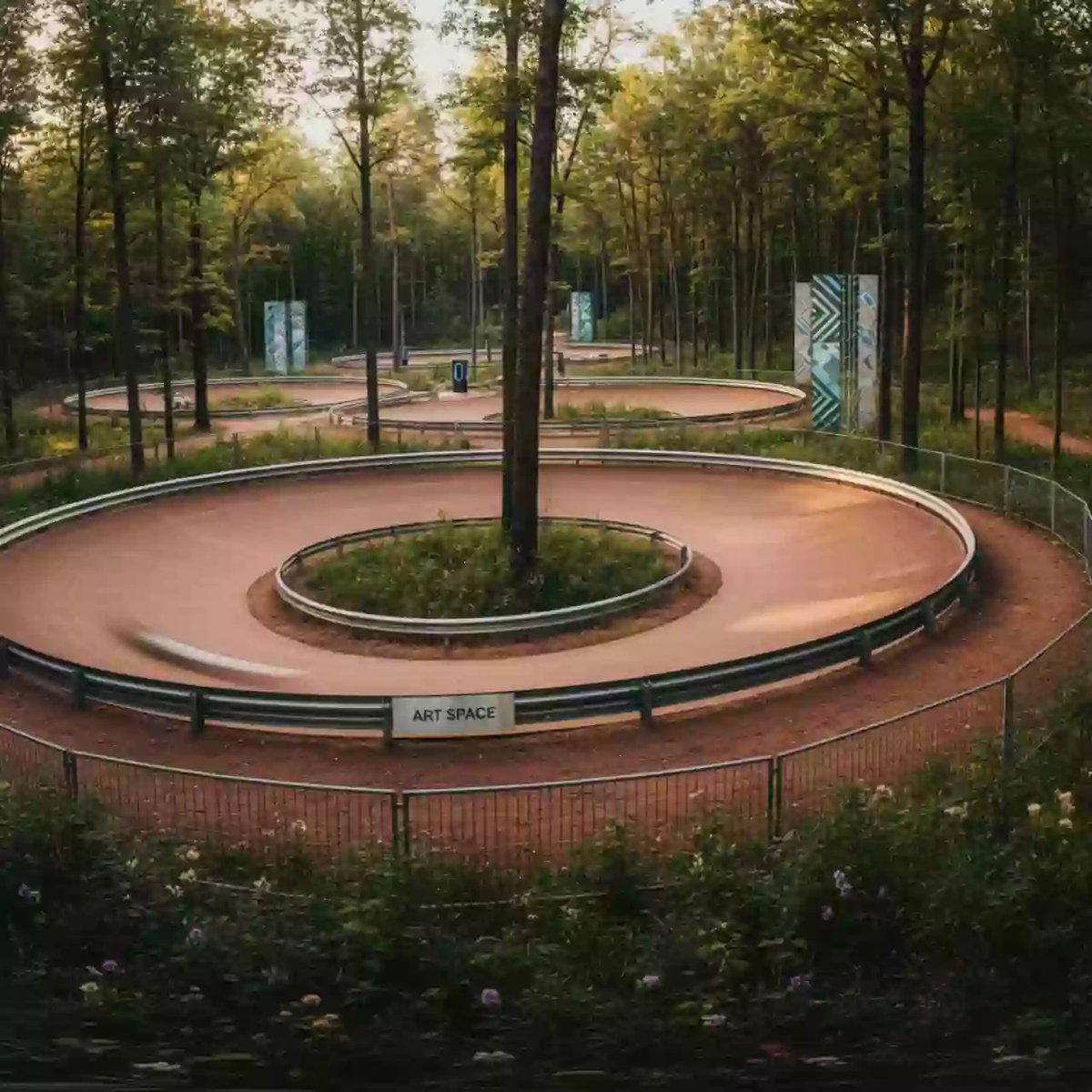 Аренда Трассы для Электротранспорта в Санатории «Русь» — ART SPACE