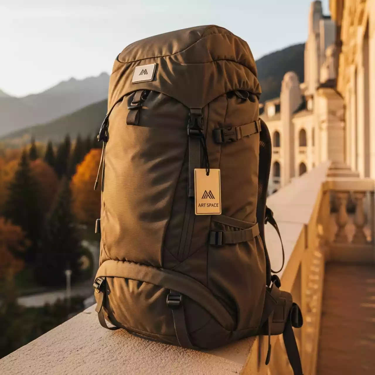 Аренда Трекинговый рюкзак McKinley 75 в Green Flow Hotel — ART SPACE