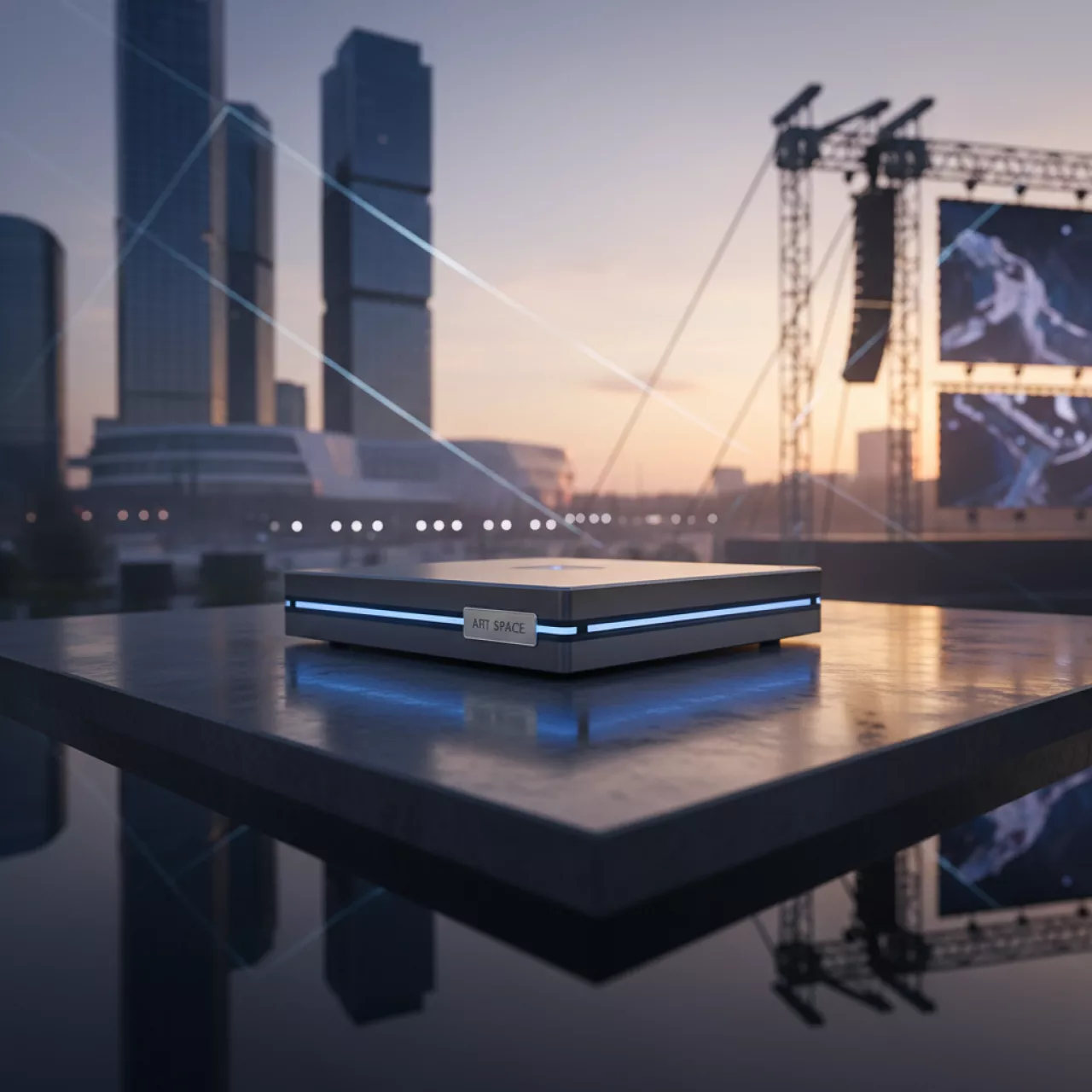 Аренда Тренажер беспроводной Радиокласс УНИТОН ФМ 8 в Керлинговом центре «Ледяной куб» — ART SPACE