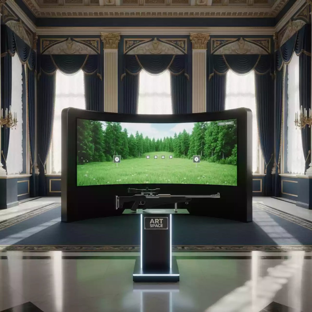 Аренда Тренажер стрелковыйеж 1 в МФК «Горный» — ART SPACE