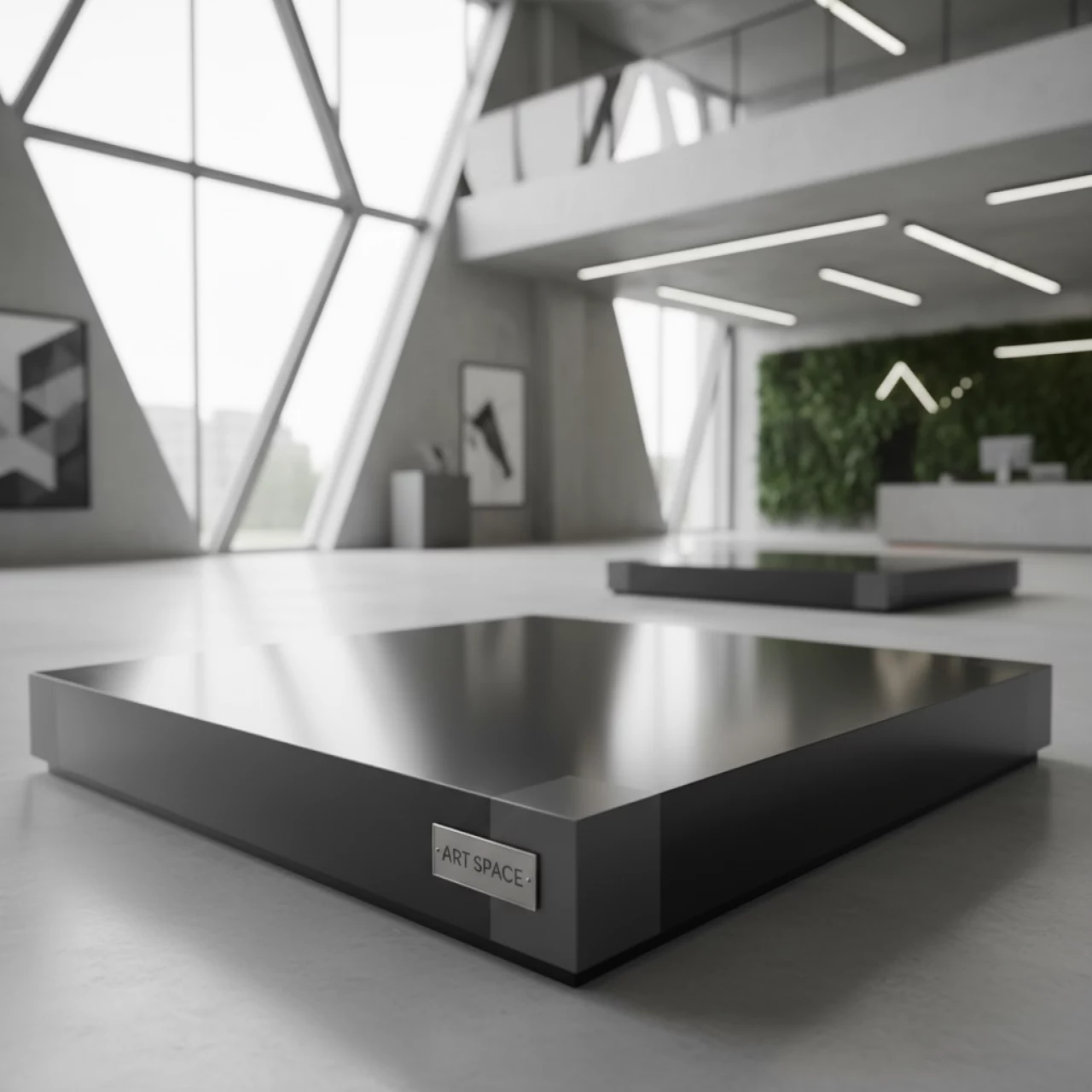 Аренда Трибуна черная в ОКЦ «Галактика» — ART SPACE