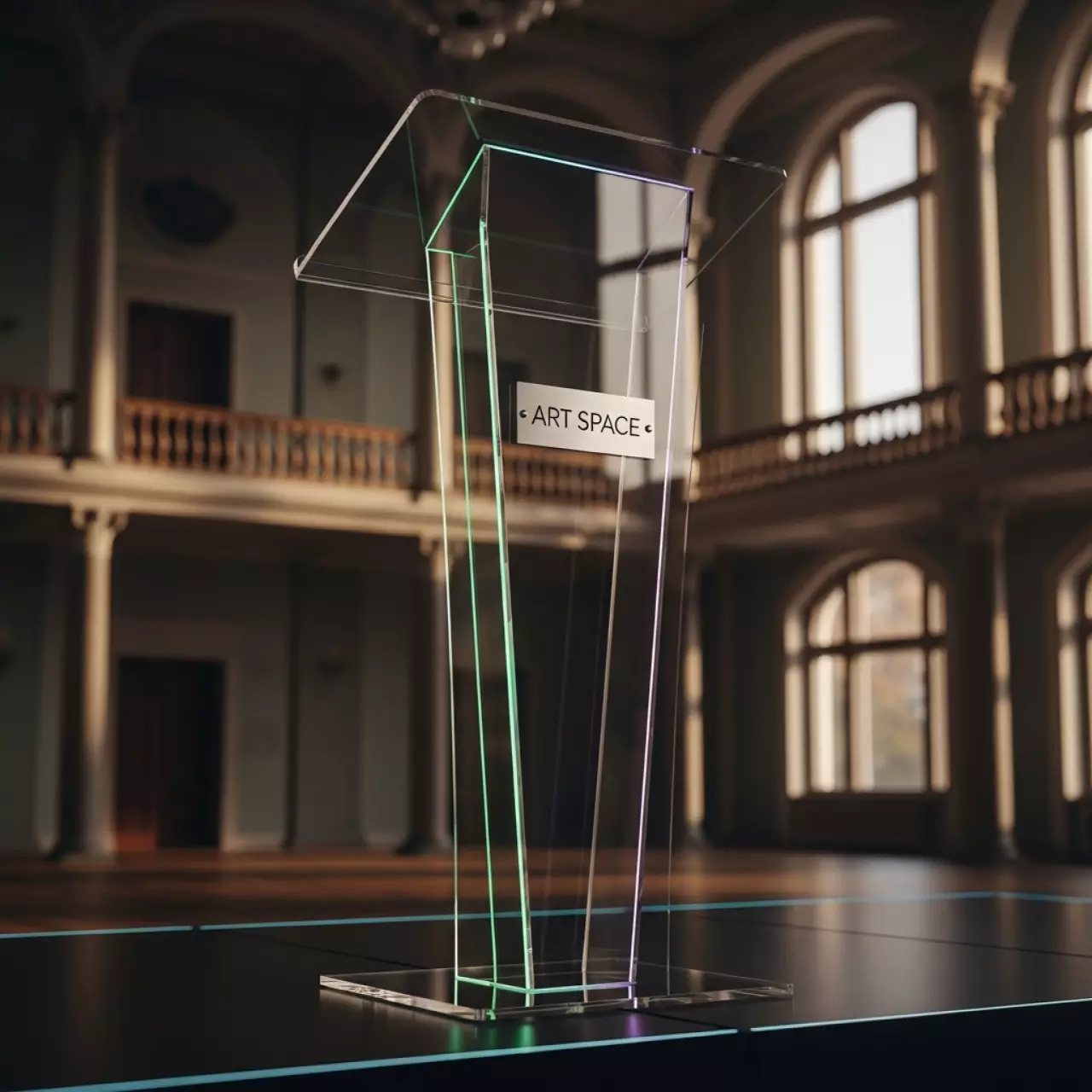 Аренда Трибуна Clearglass в санатории «Металлург» — ART SPACE