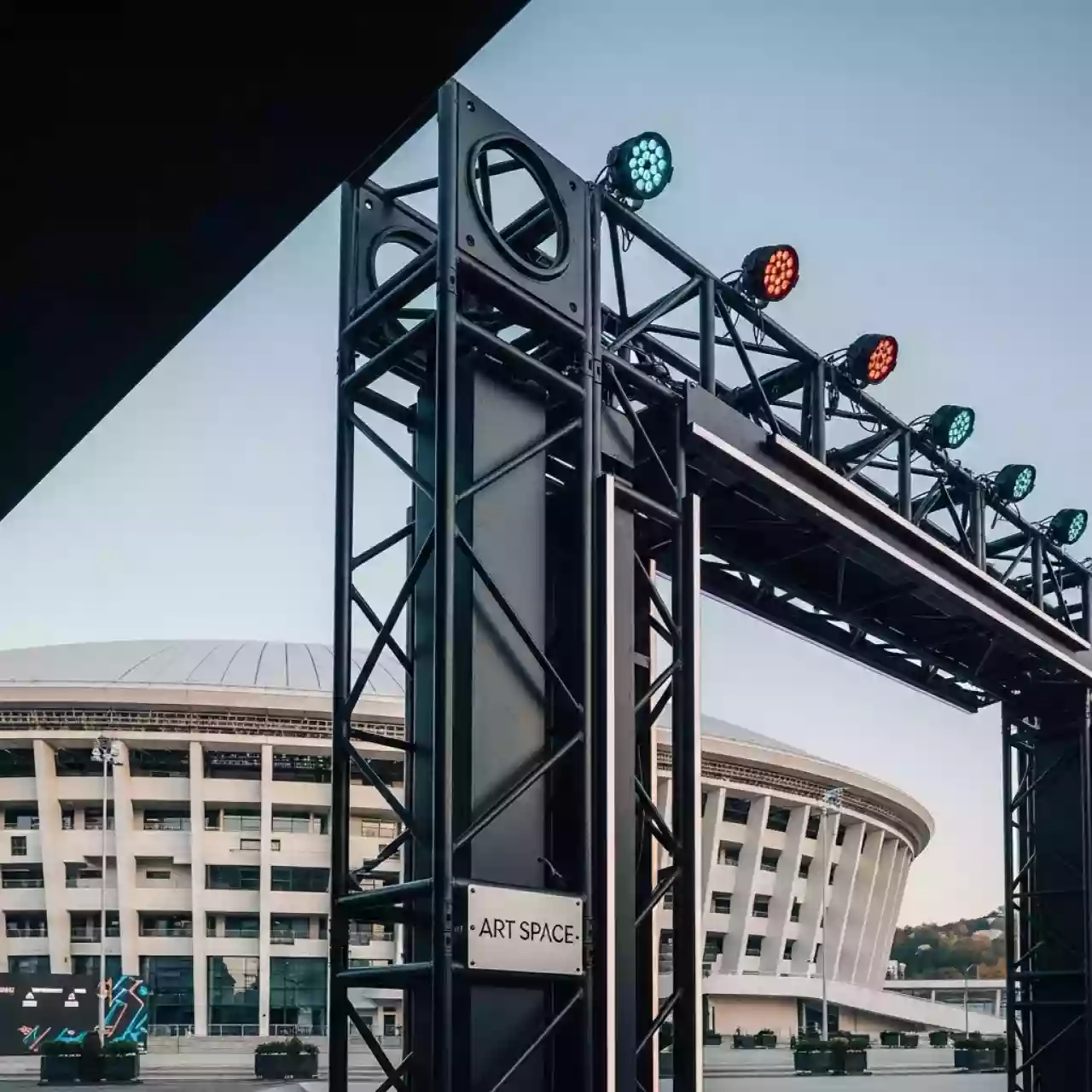 Аренда Трибуна для входной группы на арене «Фишт» — ART SPACE