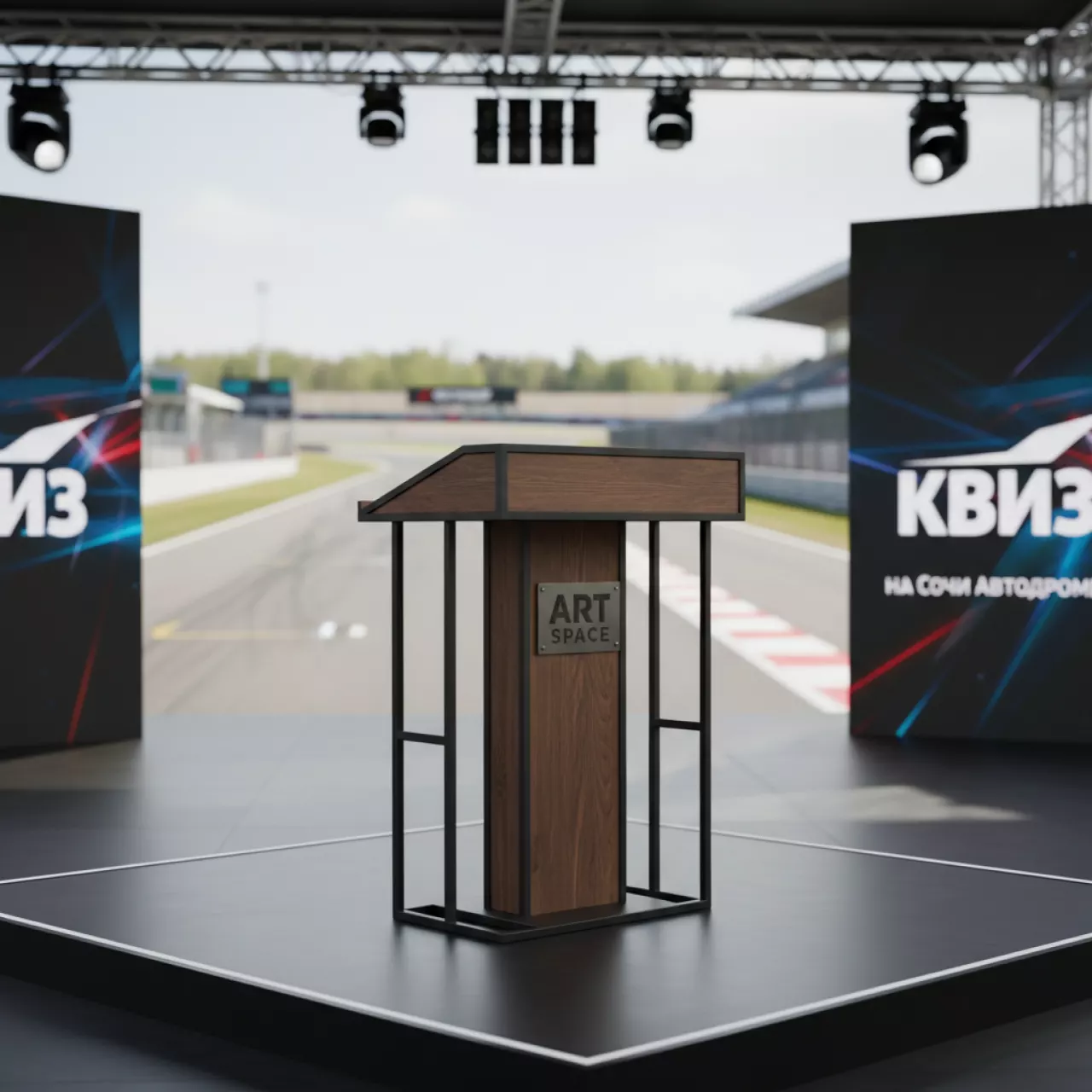 Аренда Трибуна для выступления на Сочи Автодроме — ART SPACE