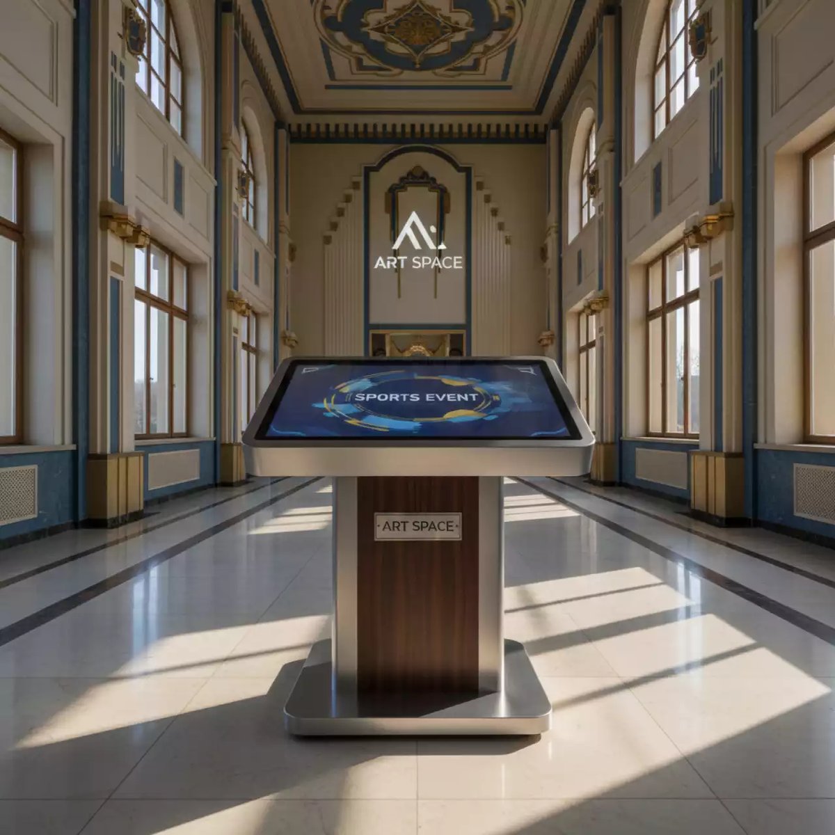 Аренда Трибуна интерактивная Мироника Гранд базовая в санатории «Металлург» — ART SPACE