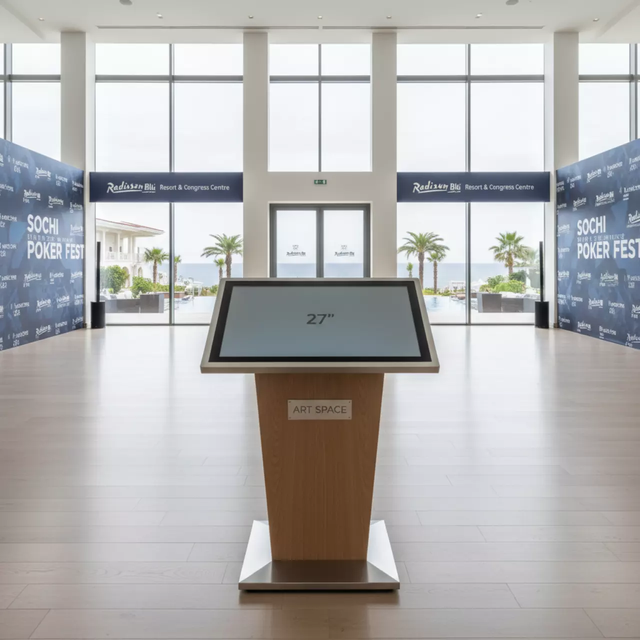 Аренда Трибуна интерактивная Performance Premium 27 дюймов в Radisson Blu Resort & Congress Centre — ART SPACE