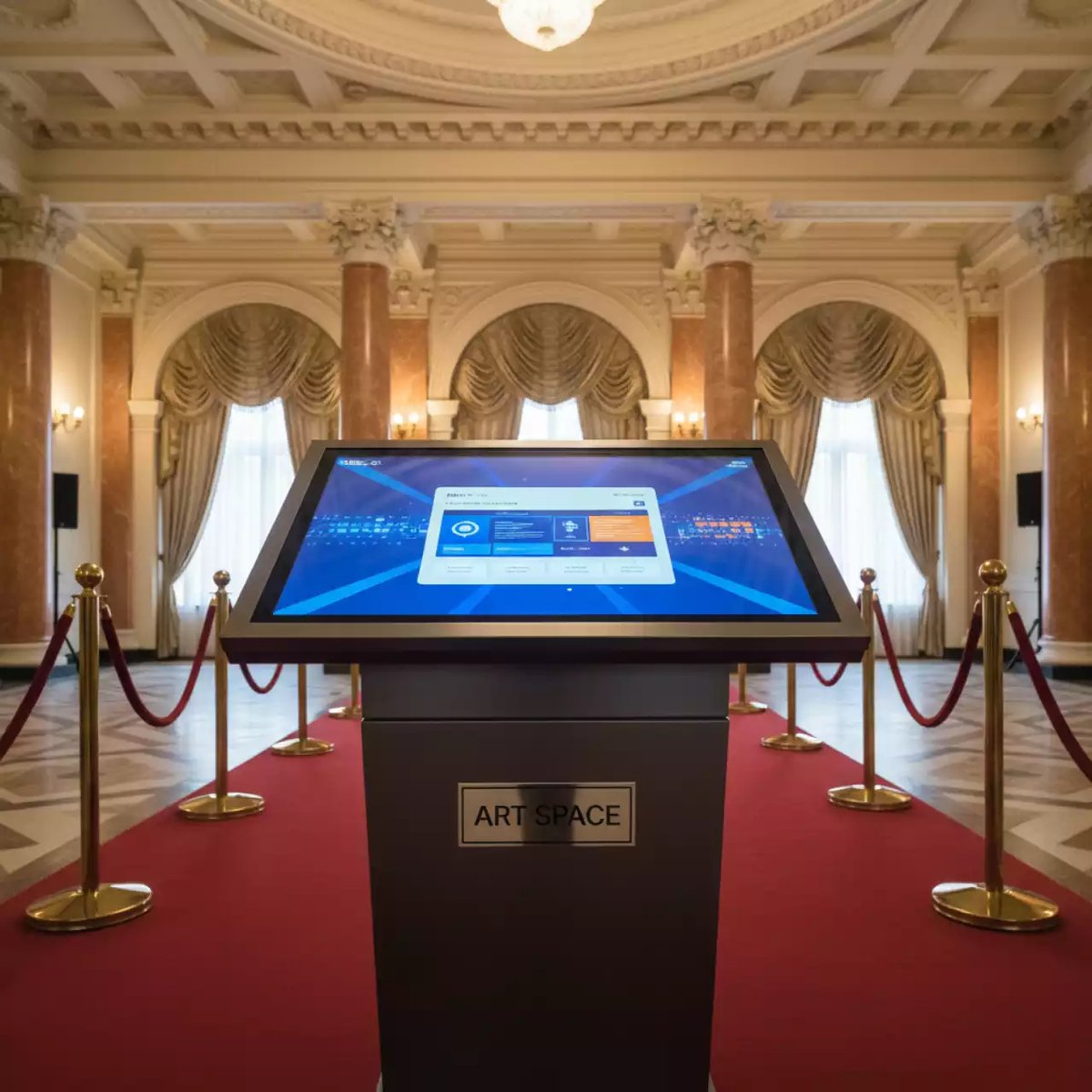 Аренда Трибуна интерактивная Wize Pro WSP 22S в МФК «Горный» — ART SPACE