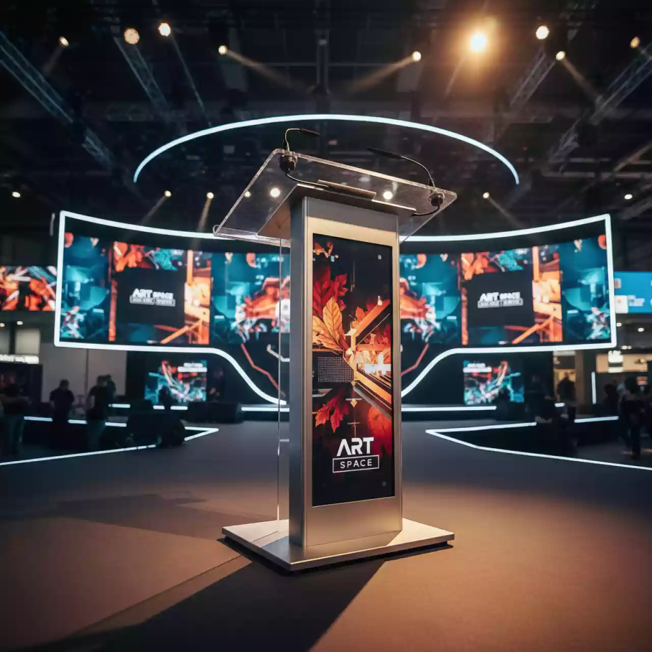 Аренда Трибуна LED для спикера в Radisson Blu Resort & Congress Centre — ART SPACE