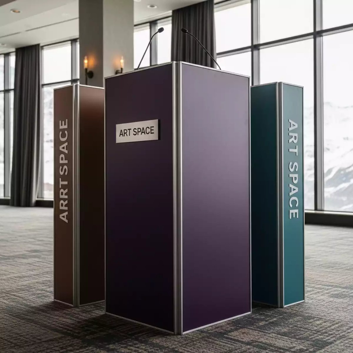 Аренда Трибуна сценическая в Golden Tulip Rosa Khutor — ART SPACE