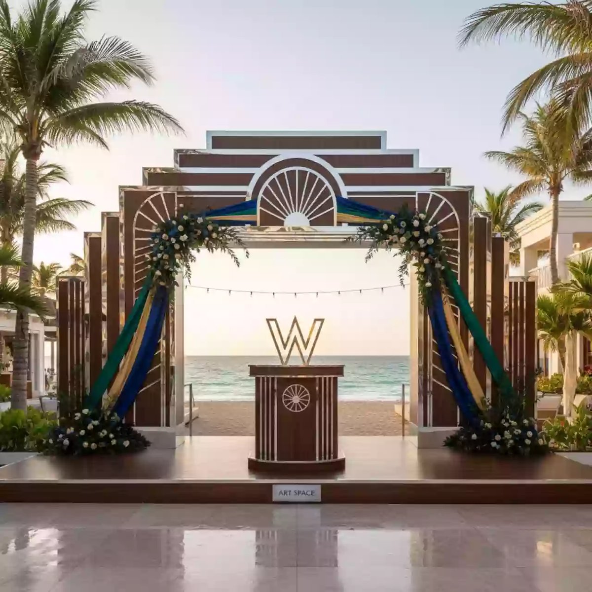 Аренда Трибуна спортивная в пляжном клубе Del Mar — ART SPACE