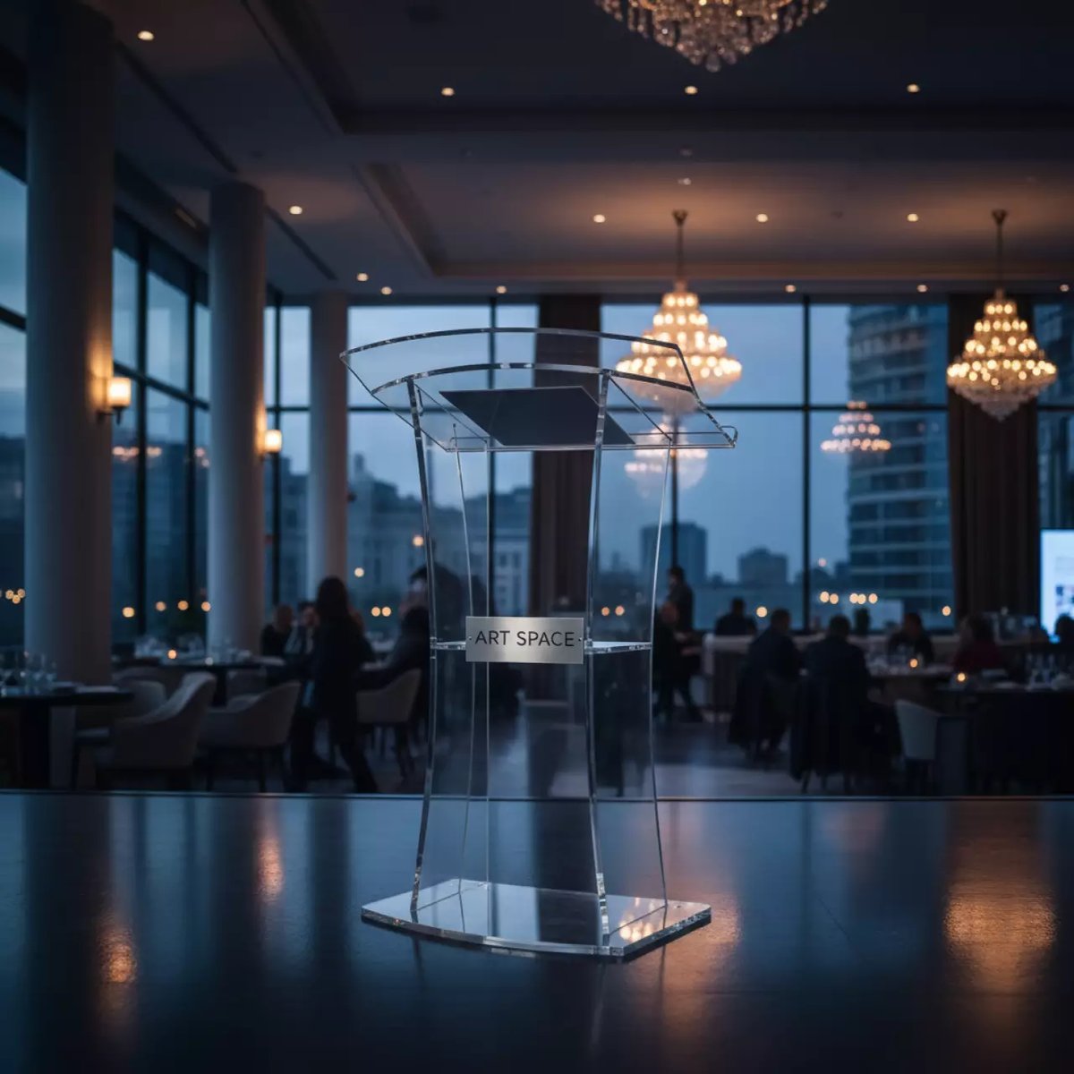 Аренда Трибуны для выступлений Super Acryl в ресторане «La Terrazza» — ART SPACE