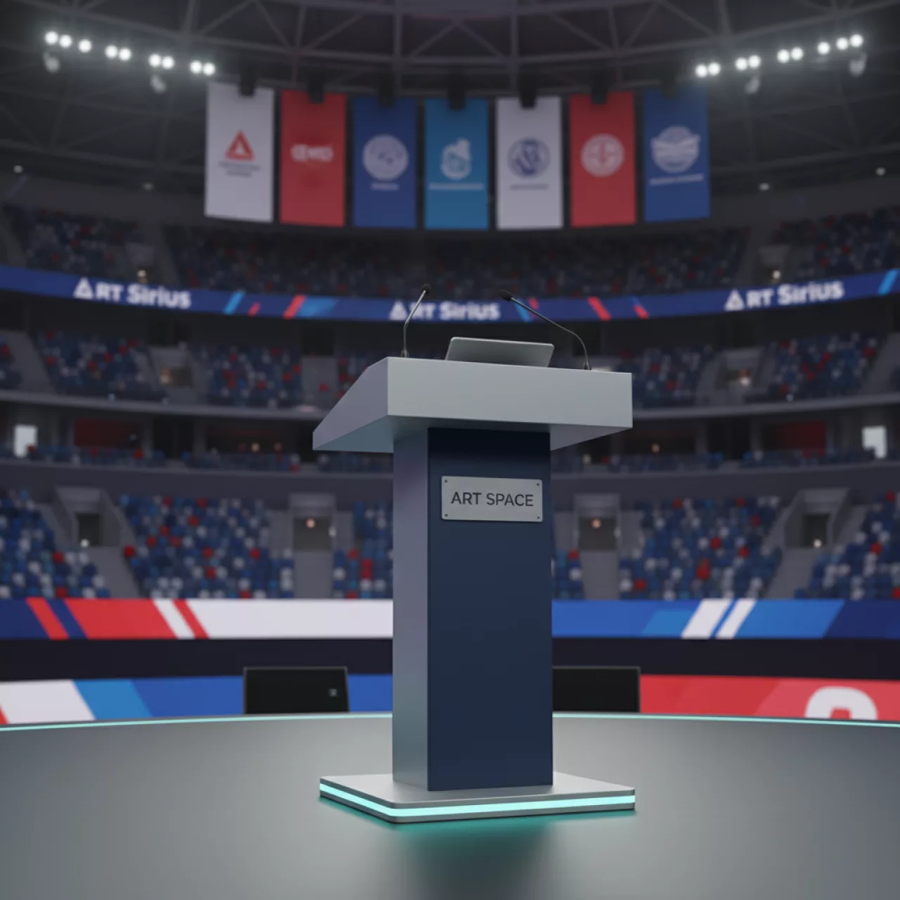 Аренда Трибуны для выступления в Delta Sirius — ART SPACE